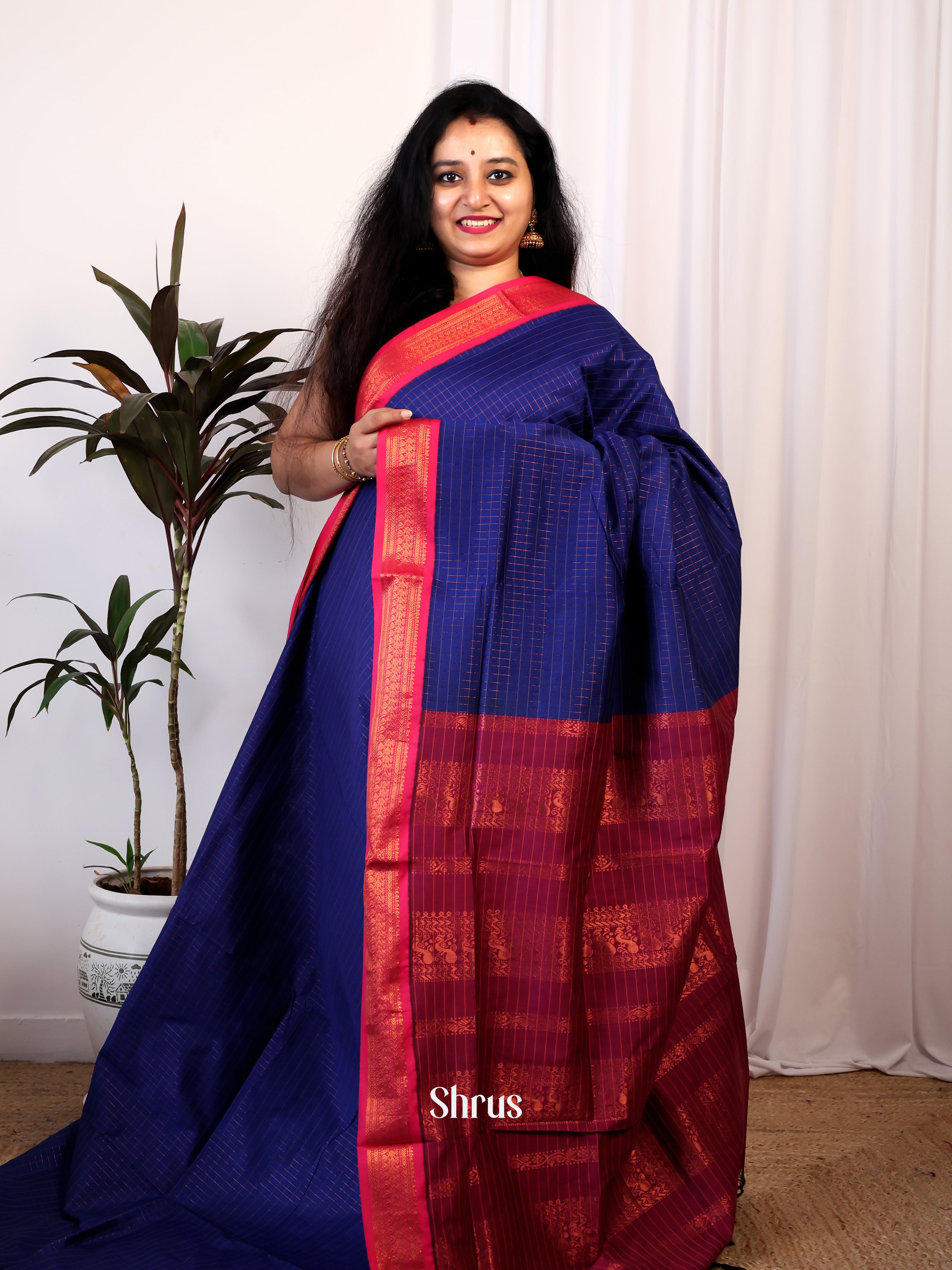 CJS05207 - Kalyani Cotton Saree - Shop on Shrus.com