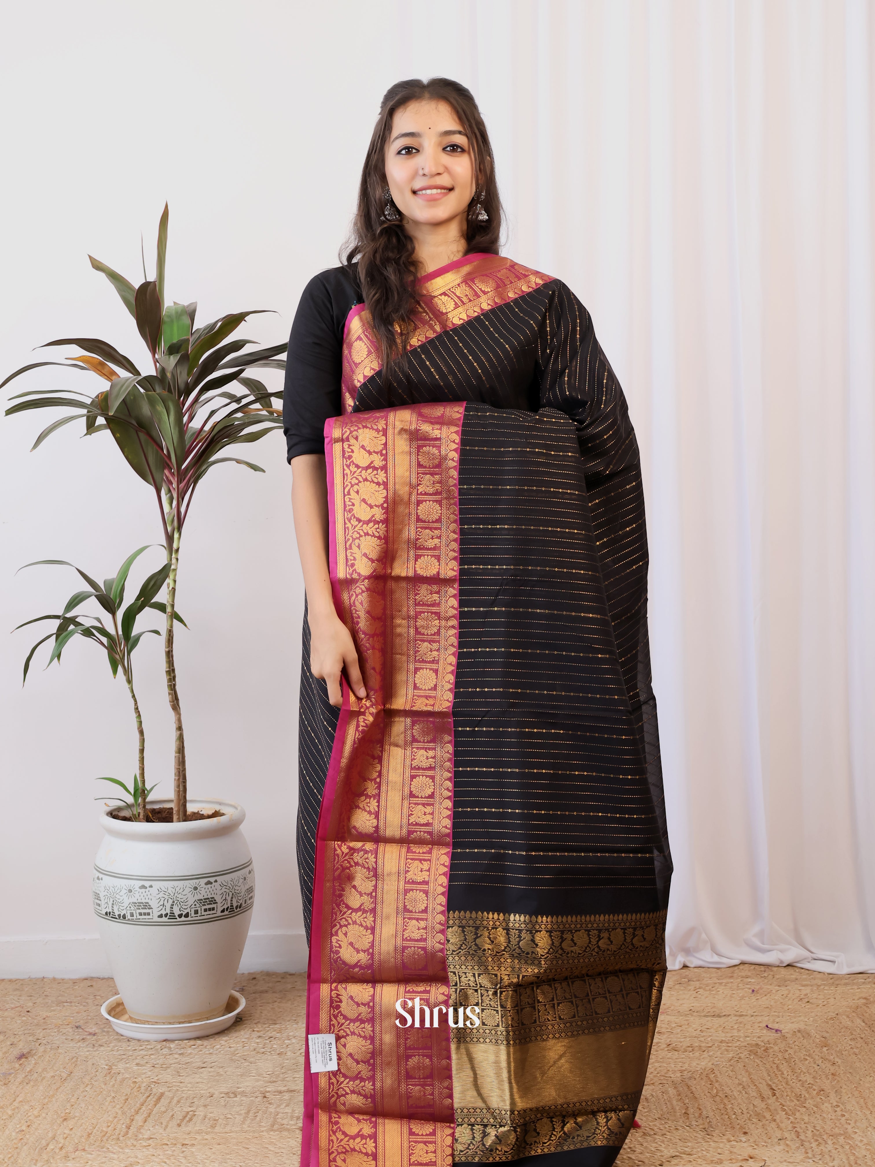 CJS05282 - Chettinad Cotton Saree - Shop on Shrus.com
