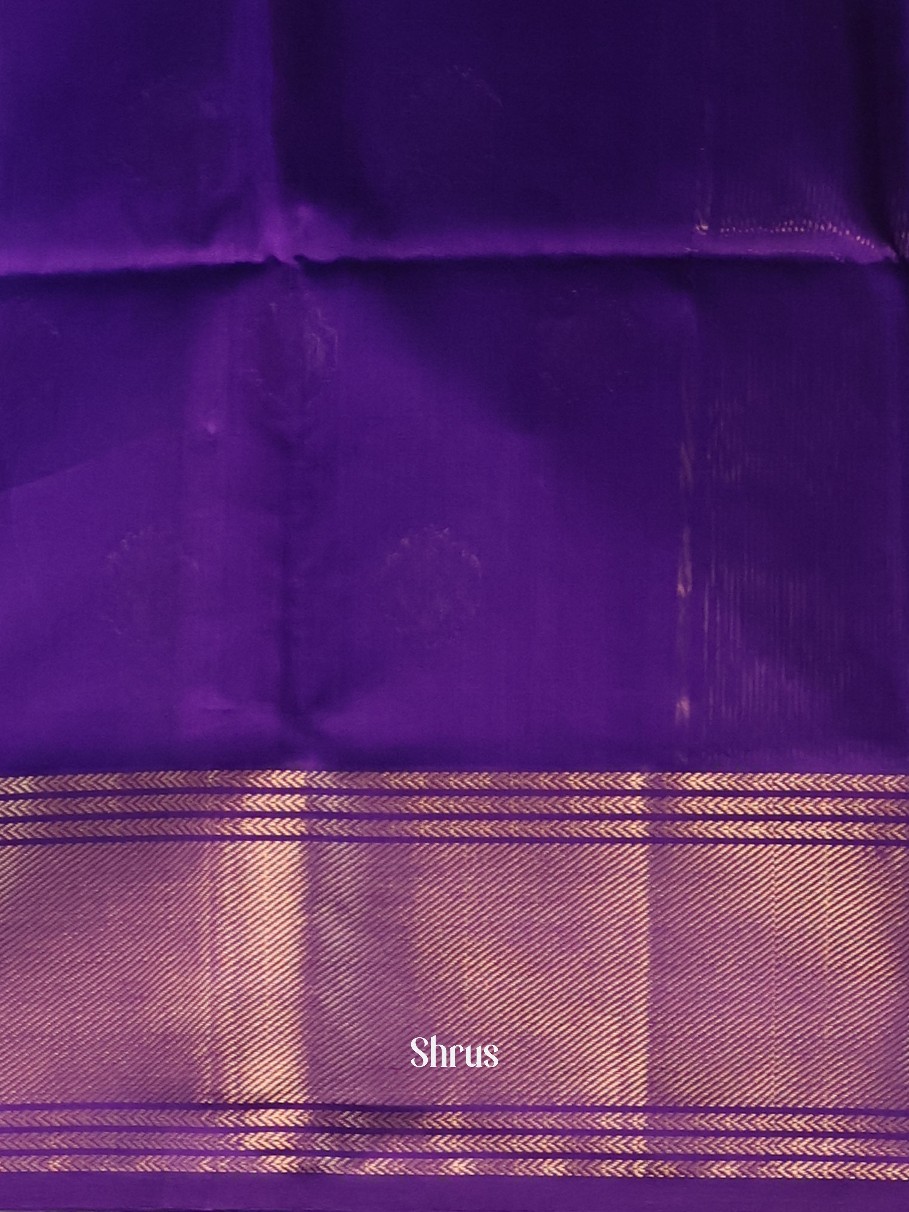 Majenta & Violet - Maheshwari silkcotton Saree - Shop on Shrus.com