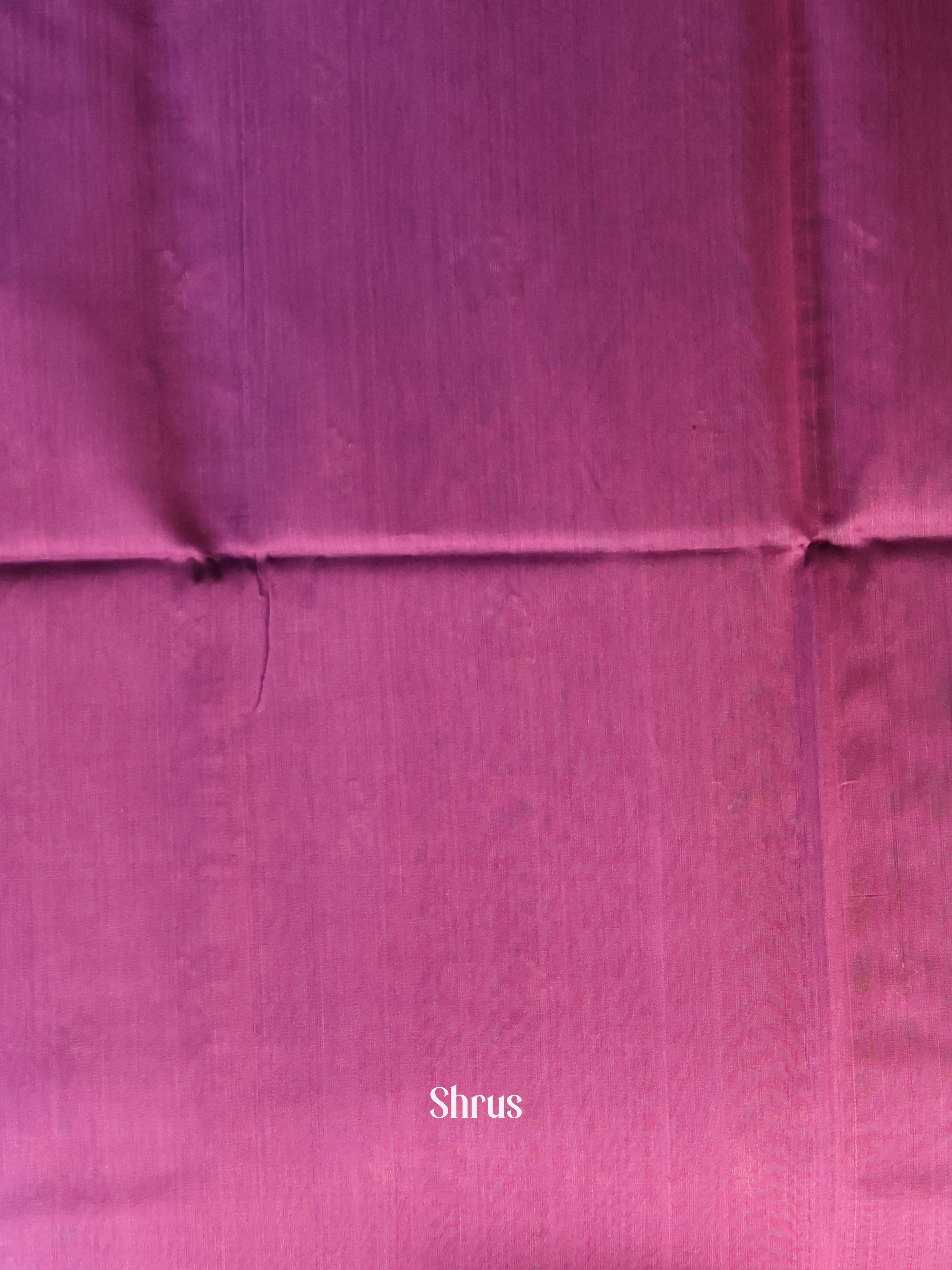 Purple - Maheshwari silkcotton Saree - Shop on Shrus.com