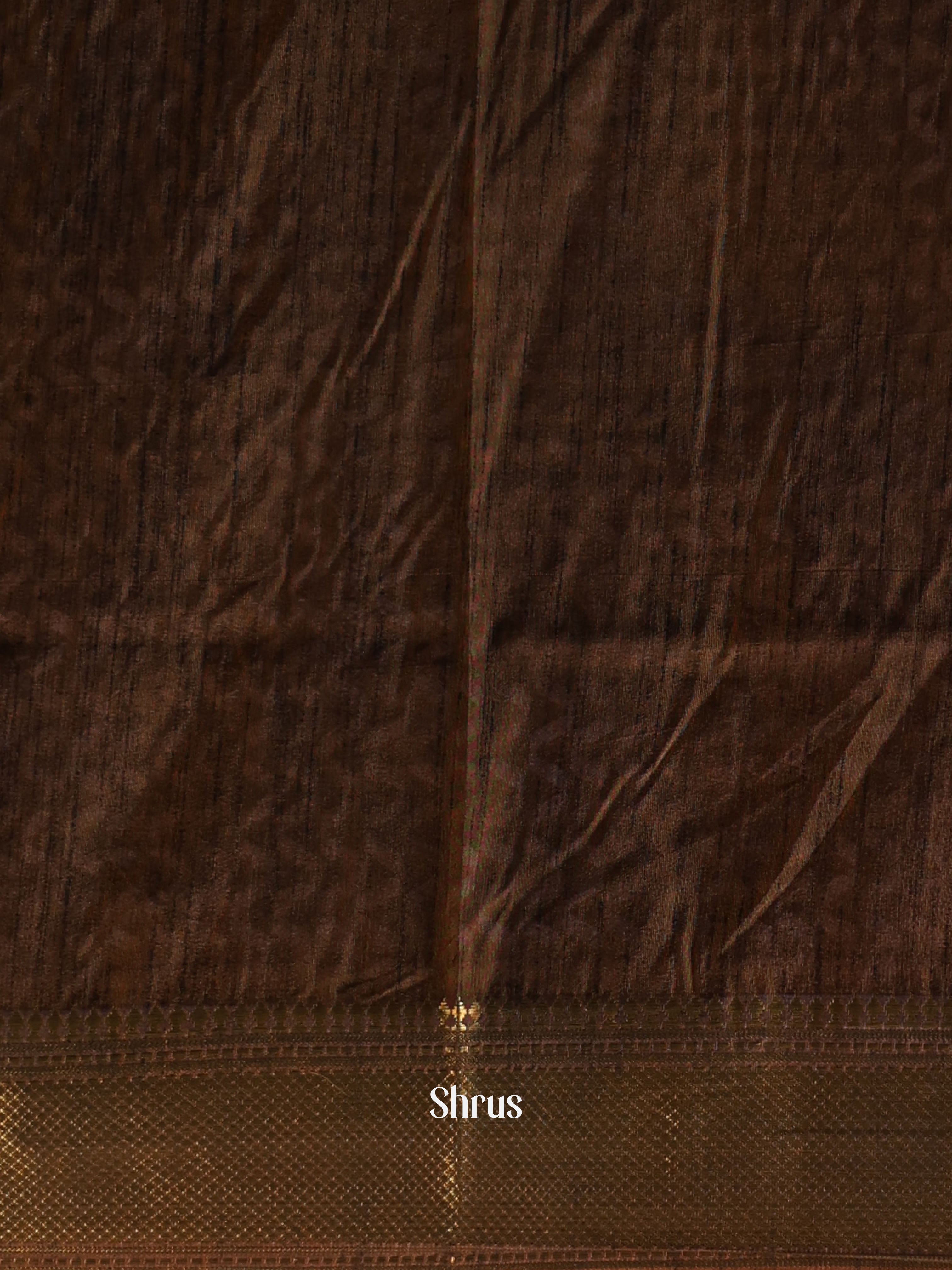 Mustard & Army Green- Semi patola saree - Shop on Shrus.com