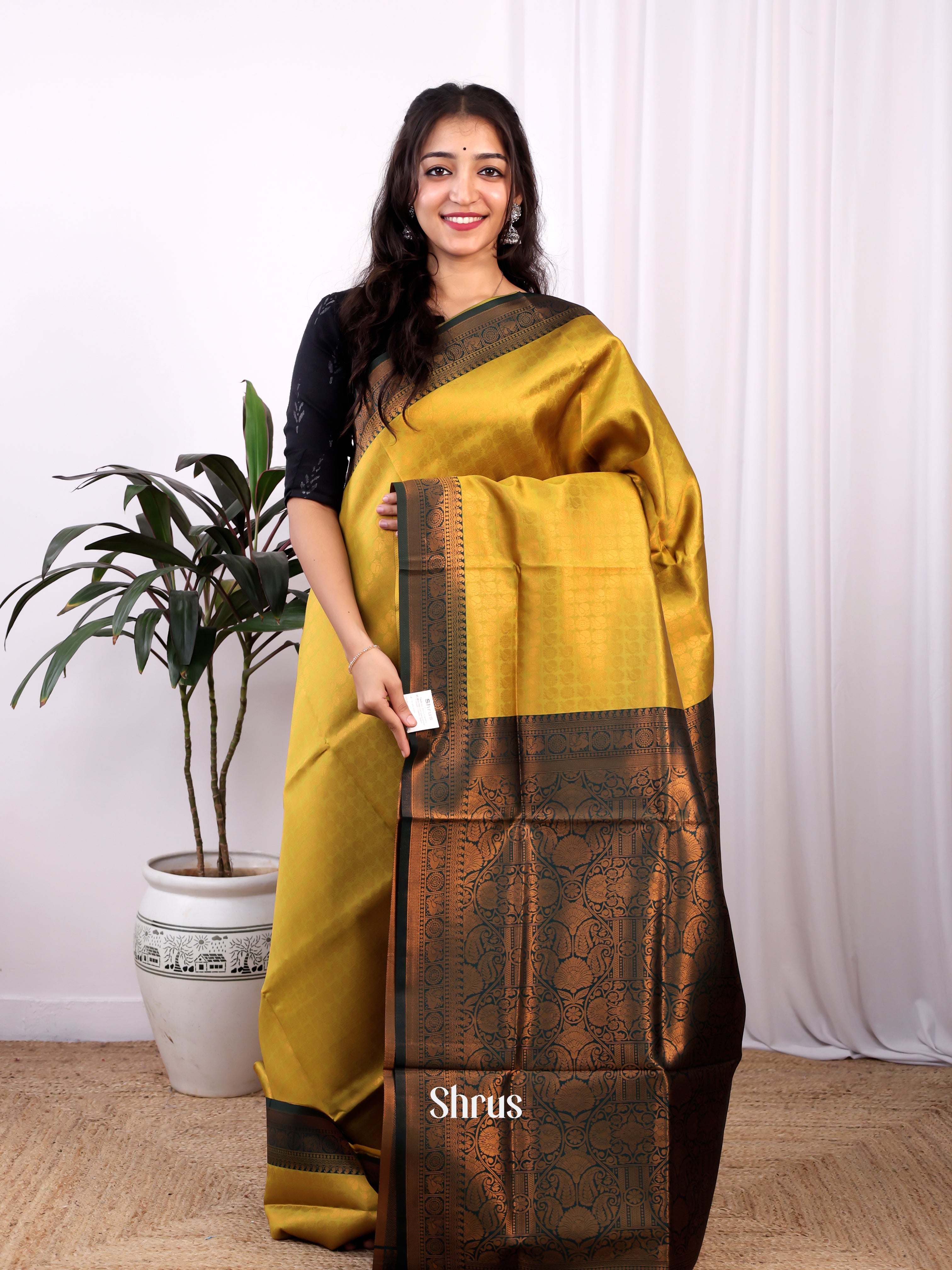 CJS08191 -Semi Kanchipuram - Shop on Shrus.com