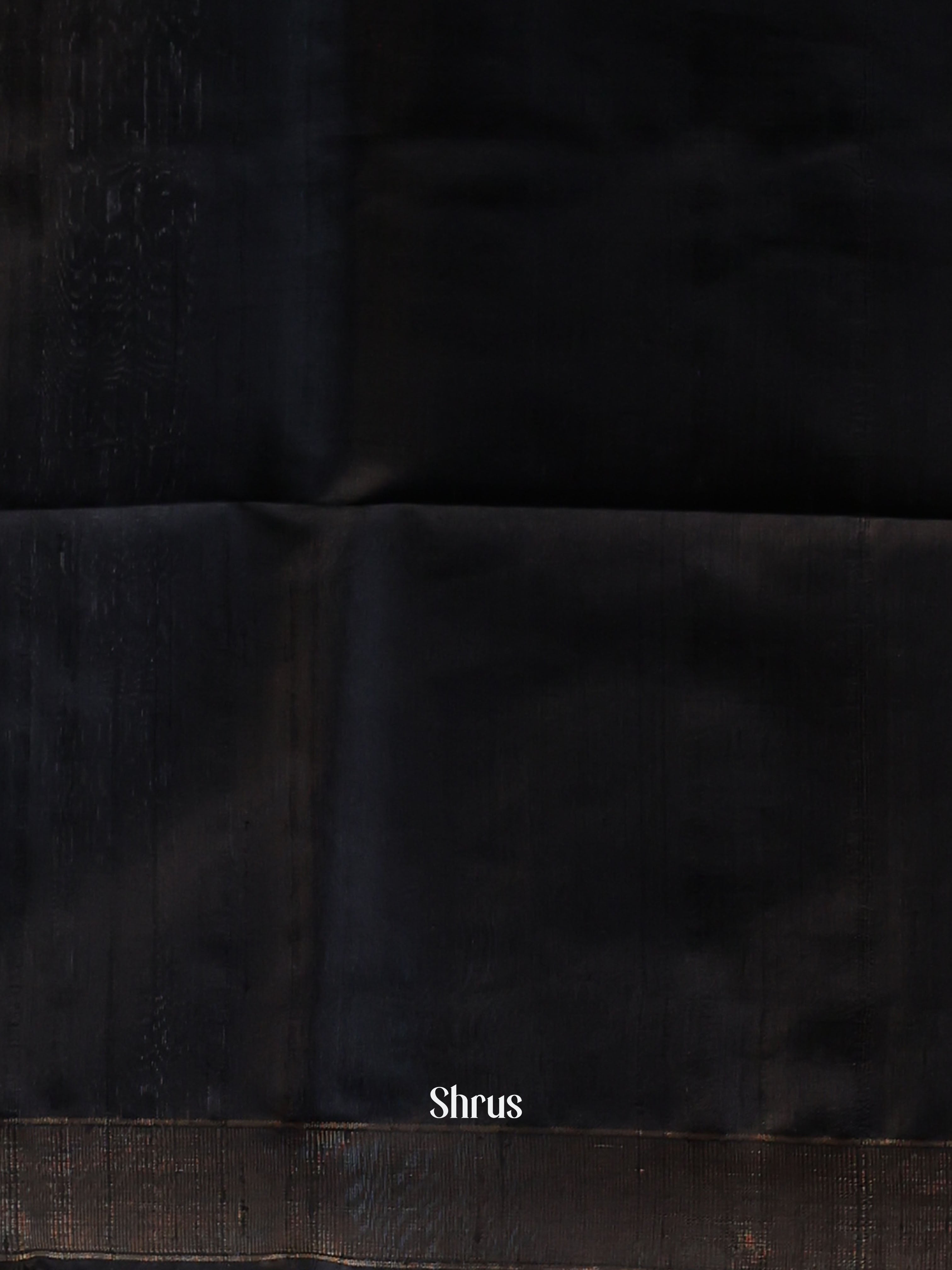 Red & Black - Raw Silk Saree - Shop on Shrus.com