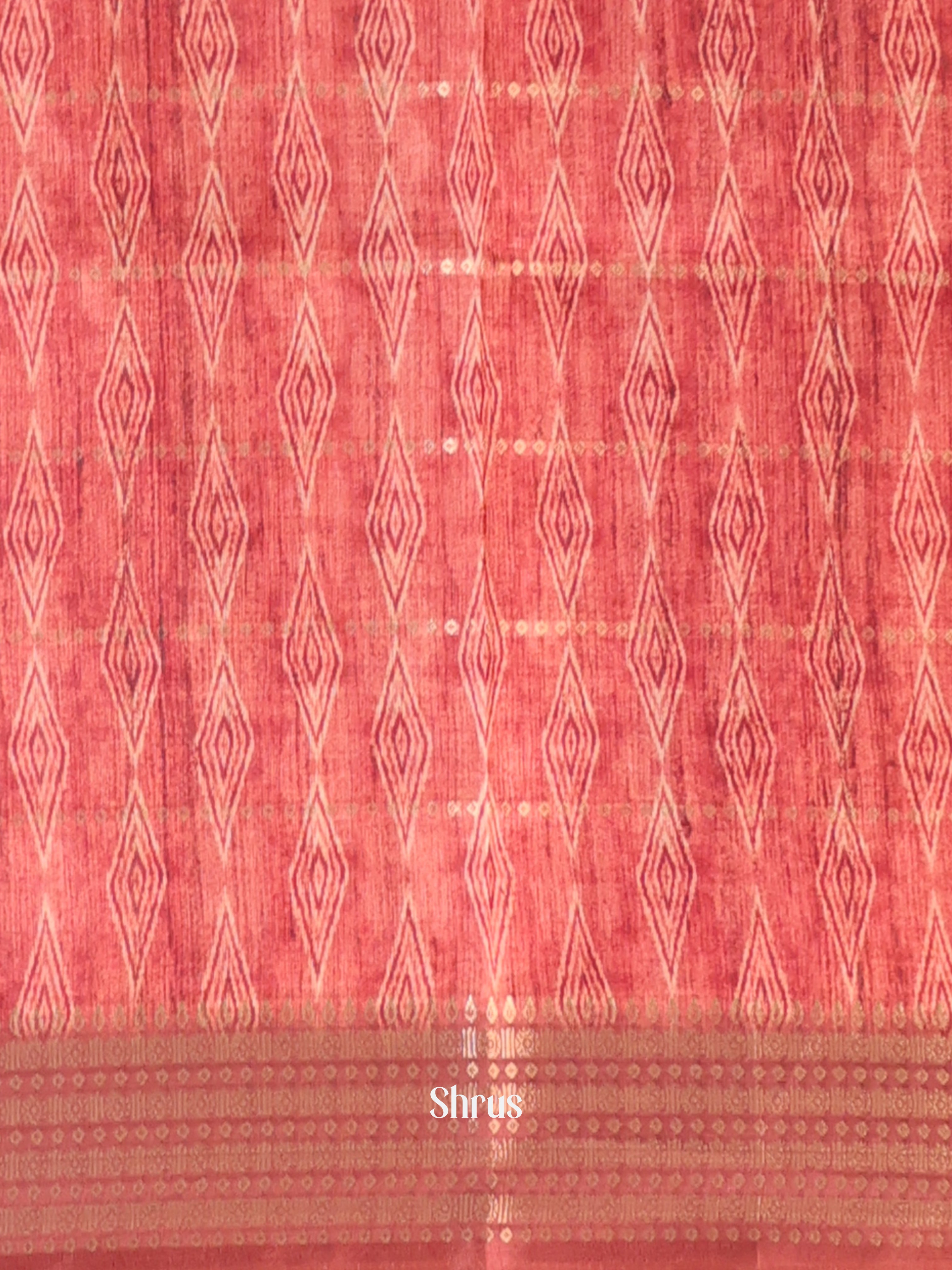 CJS09434 - Semi Chanderi Saree - Shop on Shrus.com