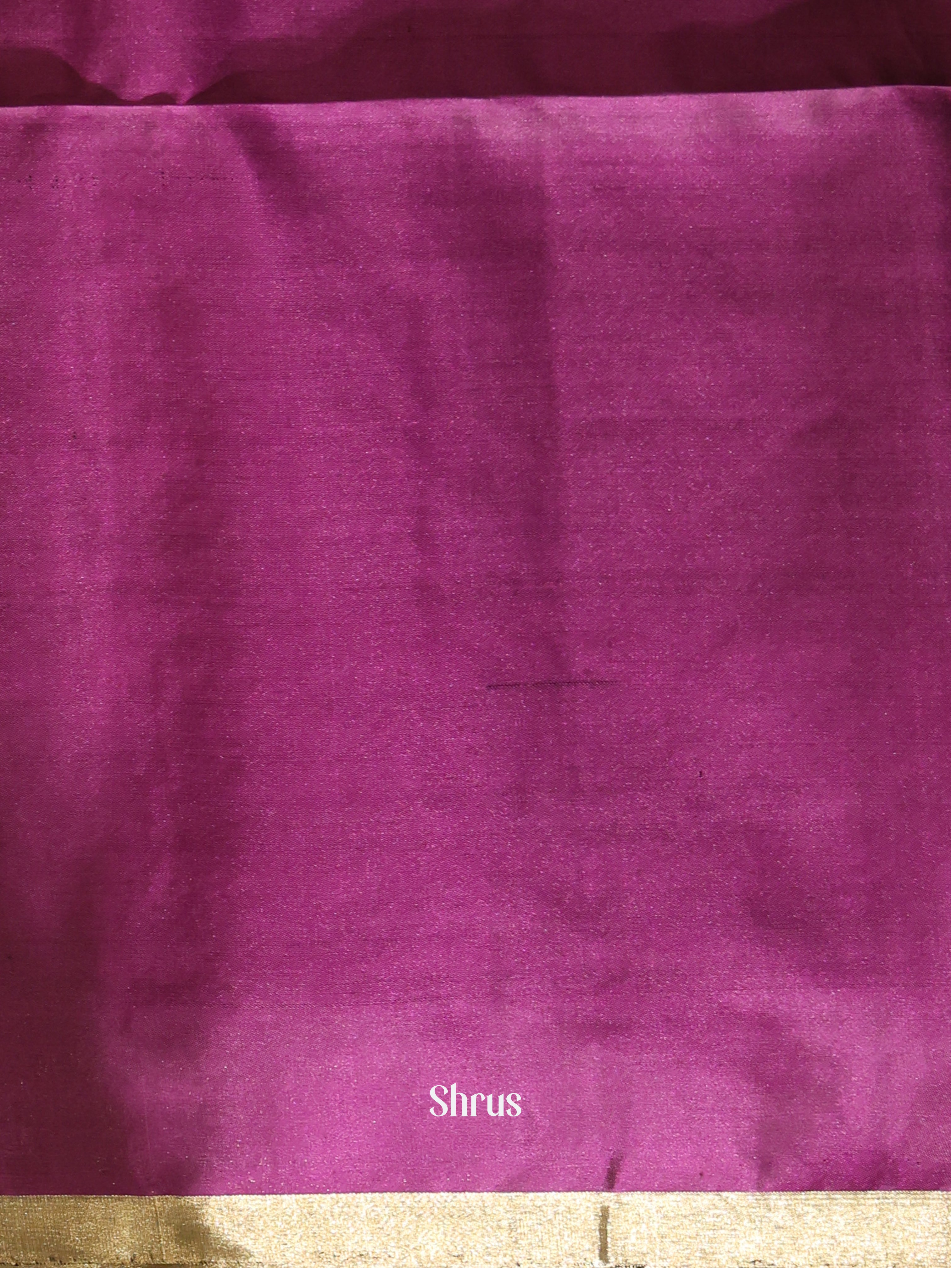 Grey & Purple- Soft Silk Saree - Shop on Shrus.com