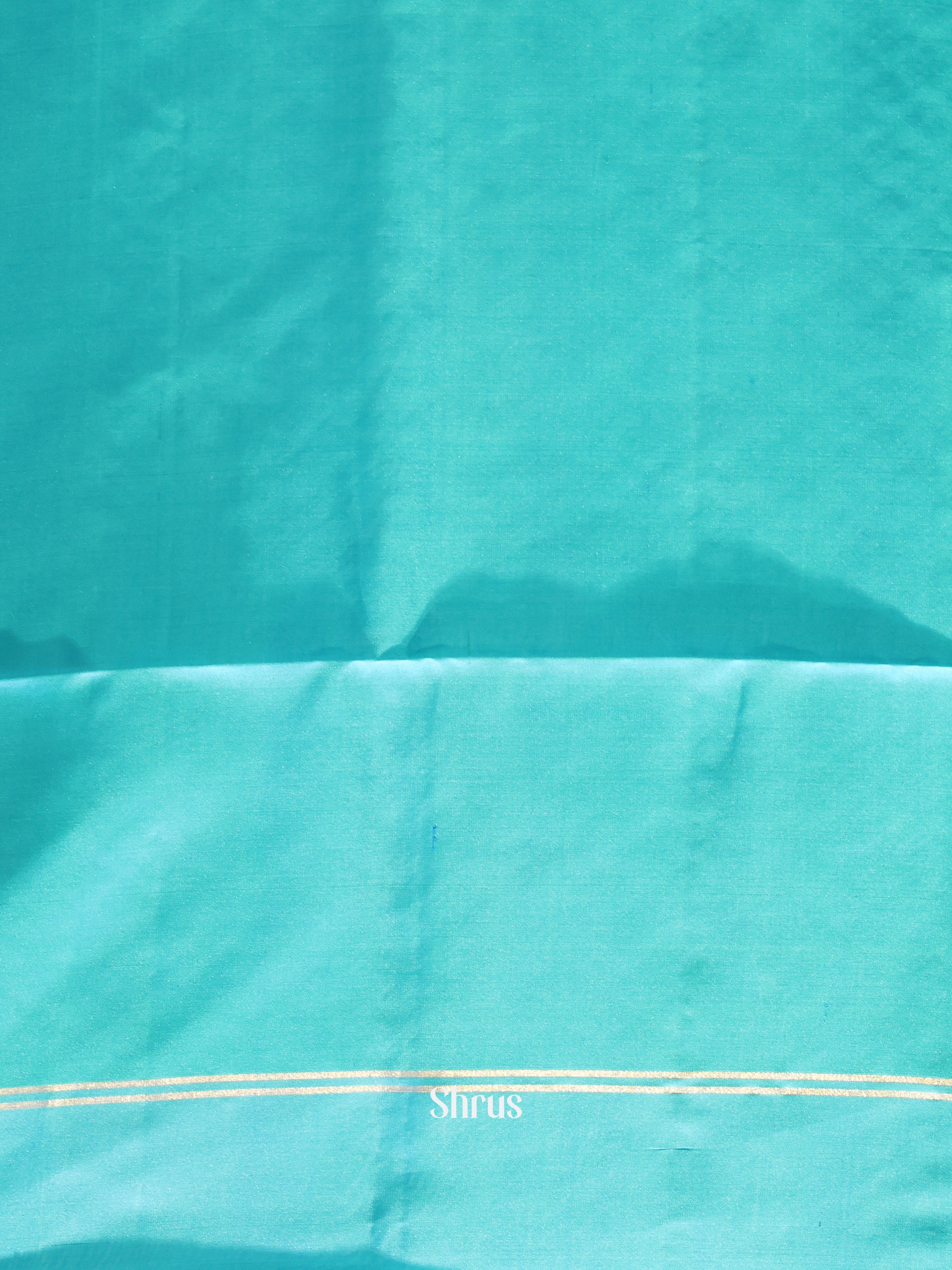Green & Blue - Soft Silk Saree - Shop on Shrus.com