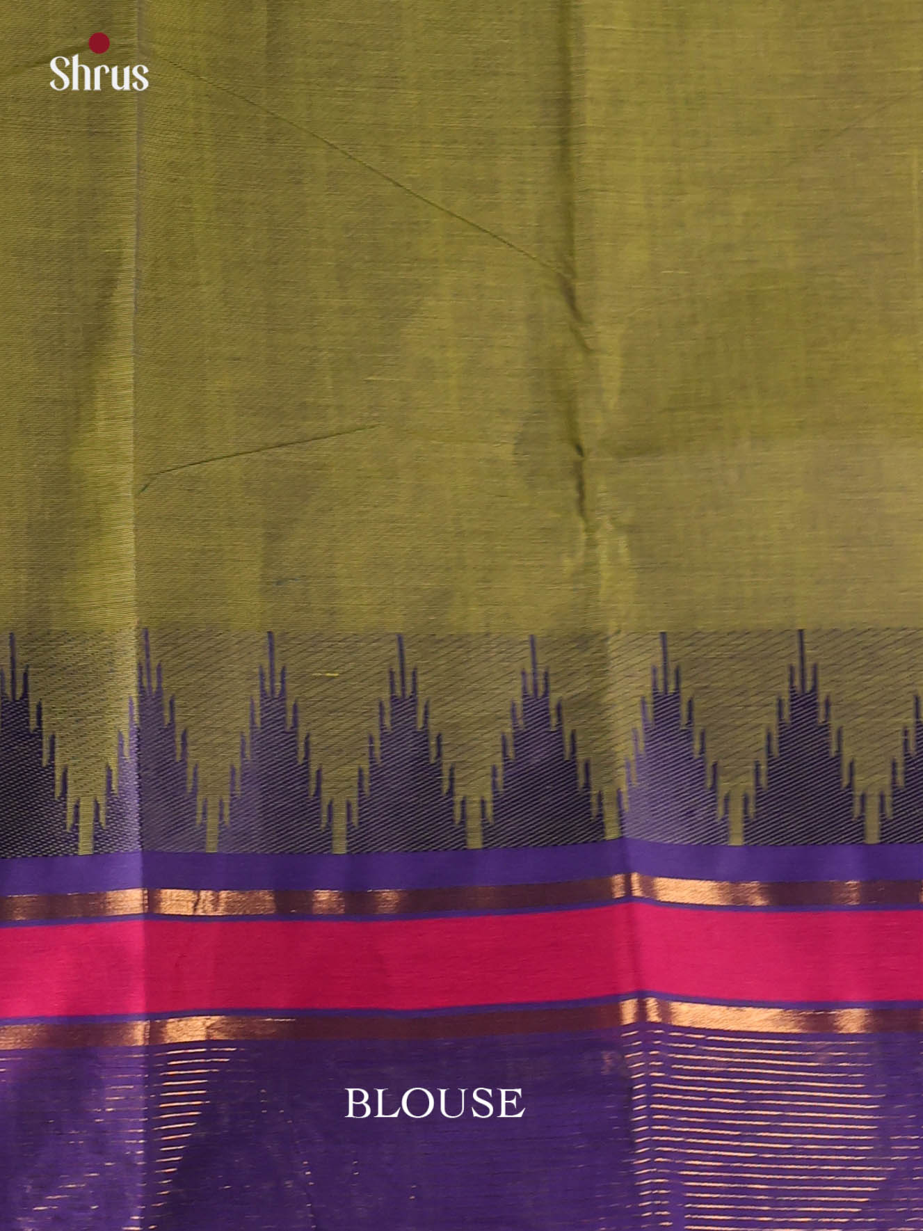 Green & Purple - Chettinad Cotton Saree - Shop on Shrus.com