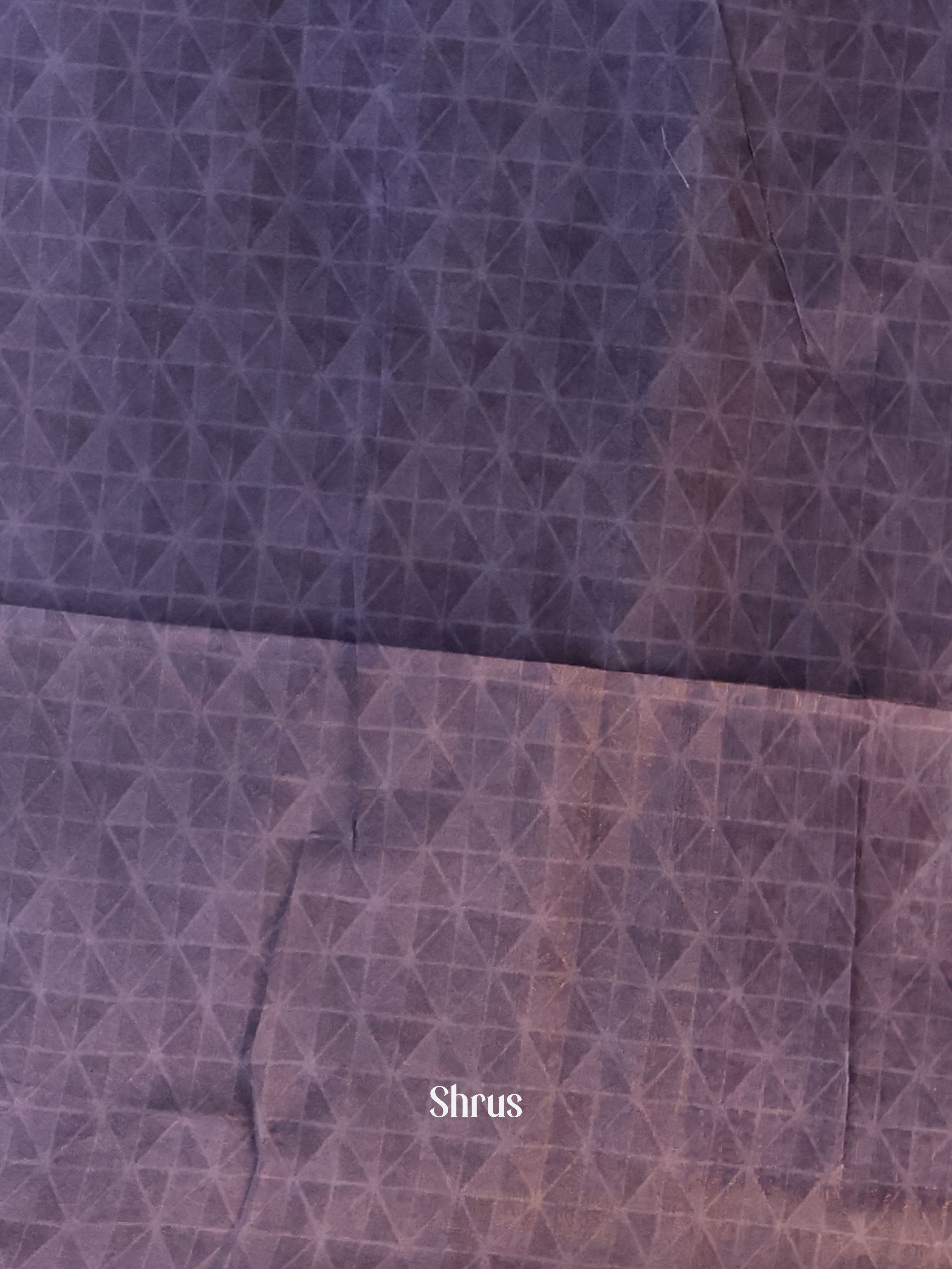 Purple - Semi Jute Saree - Shop on Shrus.com