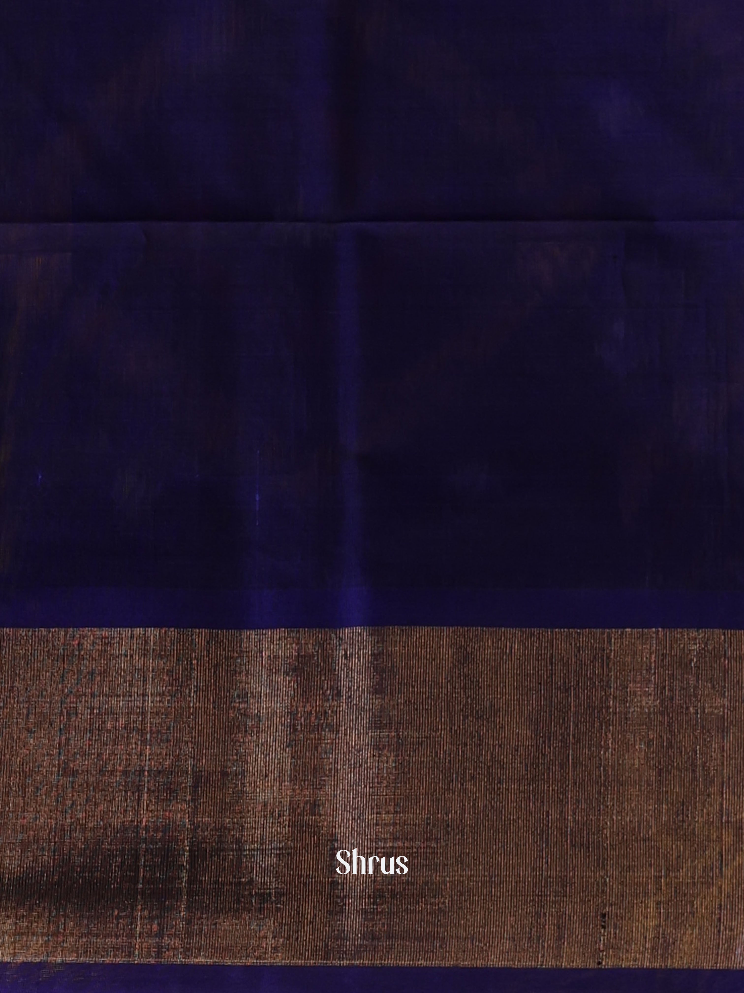Maroon & Blue - Pochampally sico Saree - Shop on Shrus.com