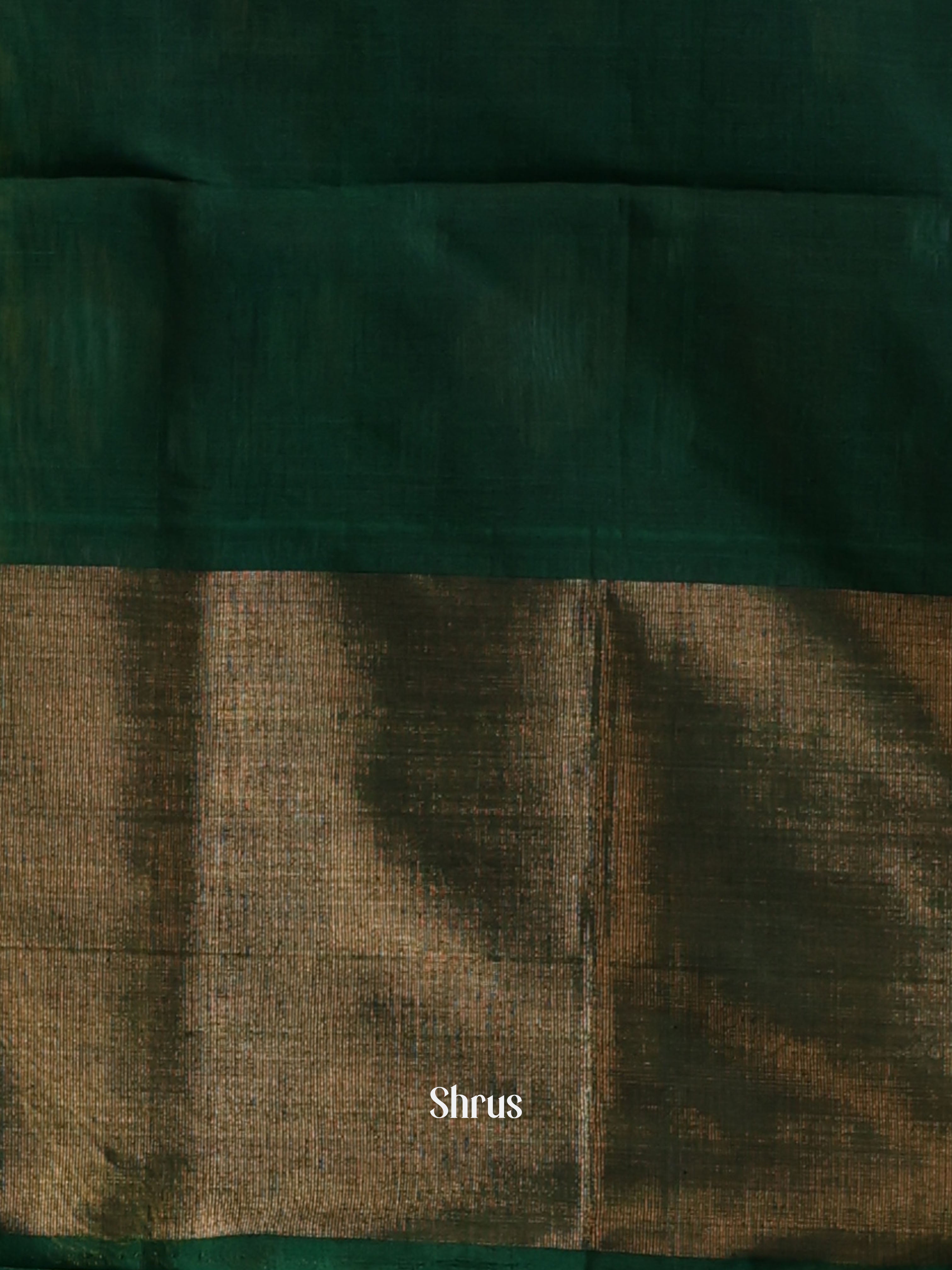 Lime Green & Green - Pochampally sico Saree - Shop on Shrus.com
