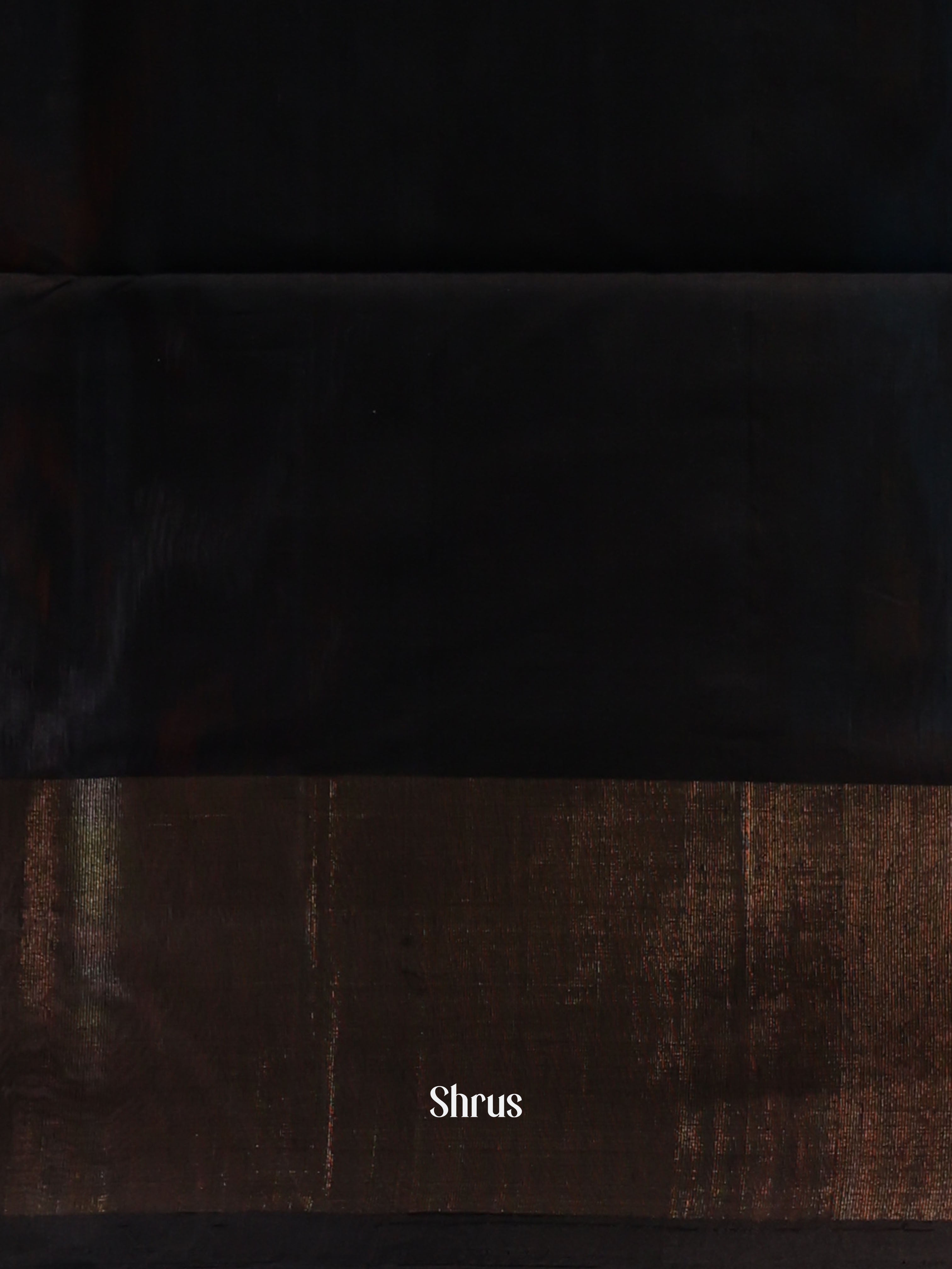 Blue & Black - Pochampally sico Saree - Shop on Shrus.com