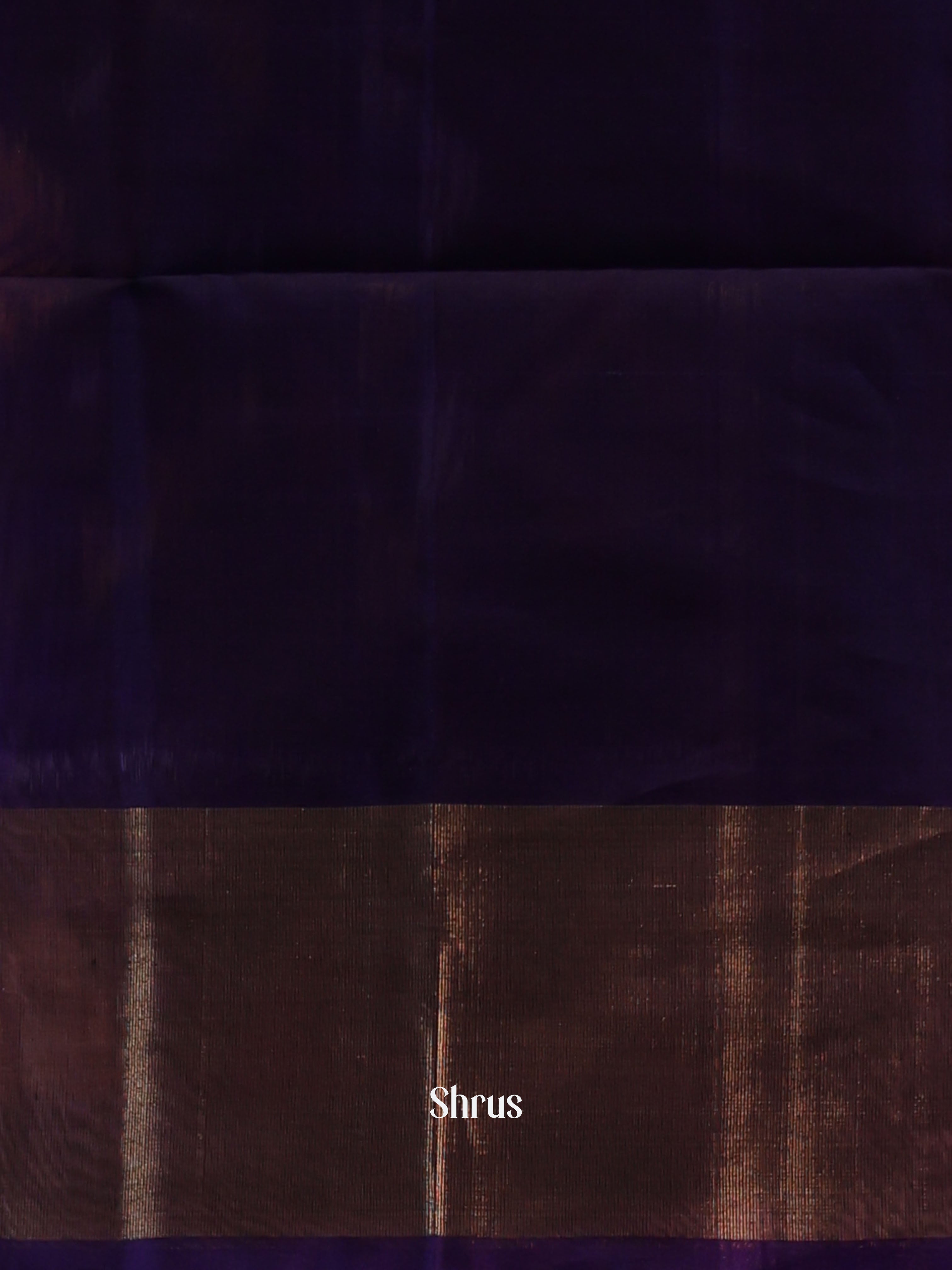 Blue & Violet - Pochampally sico Saree - Shop on Shrus.com