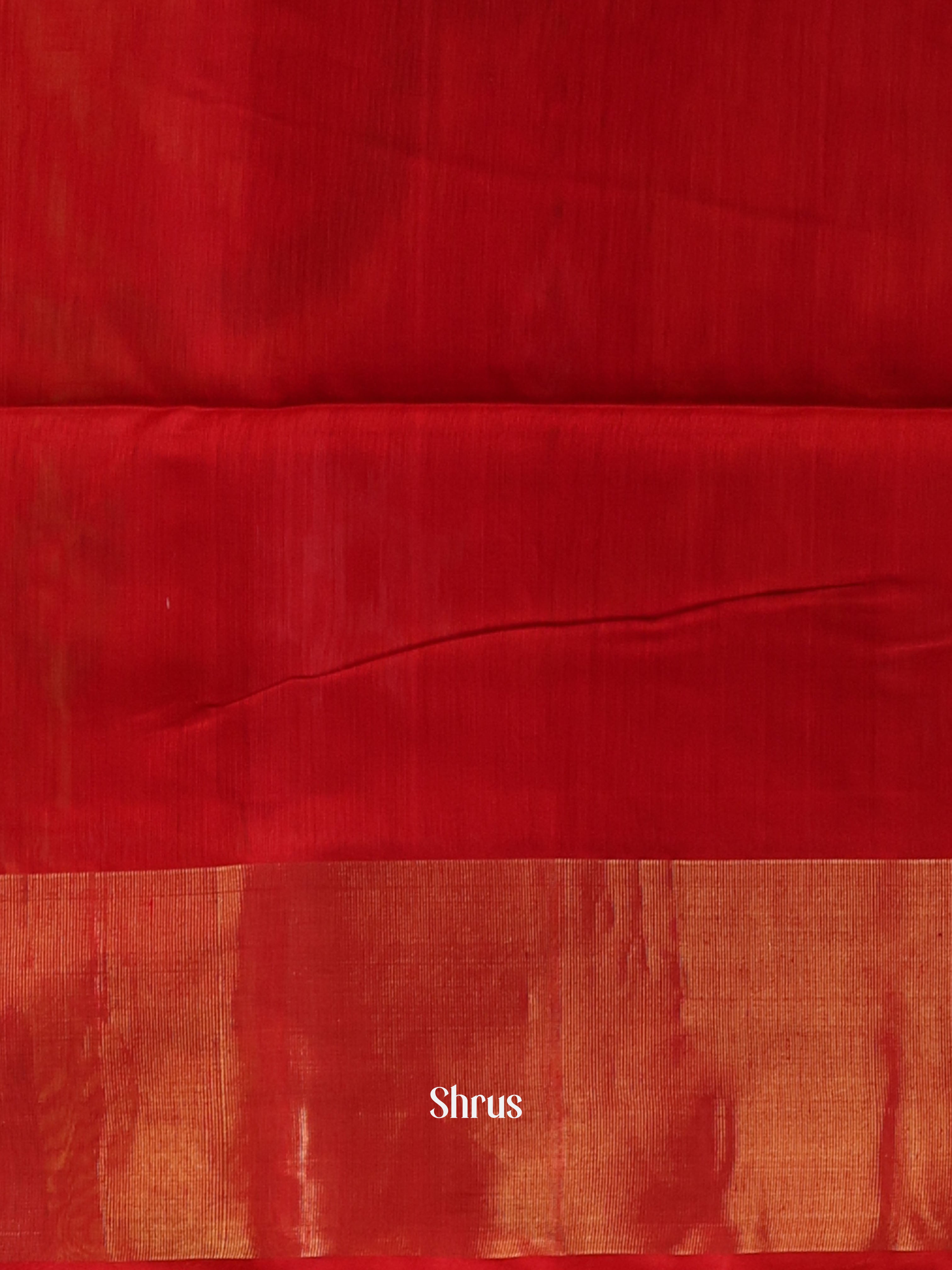Violet & Red - Pochampally sico Saree - Shop on Shrus.com