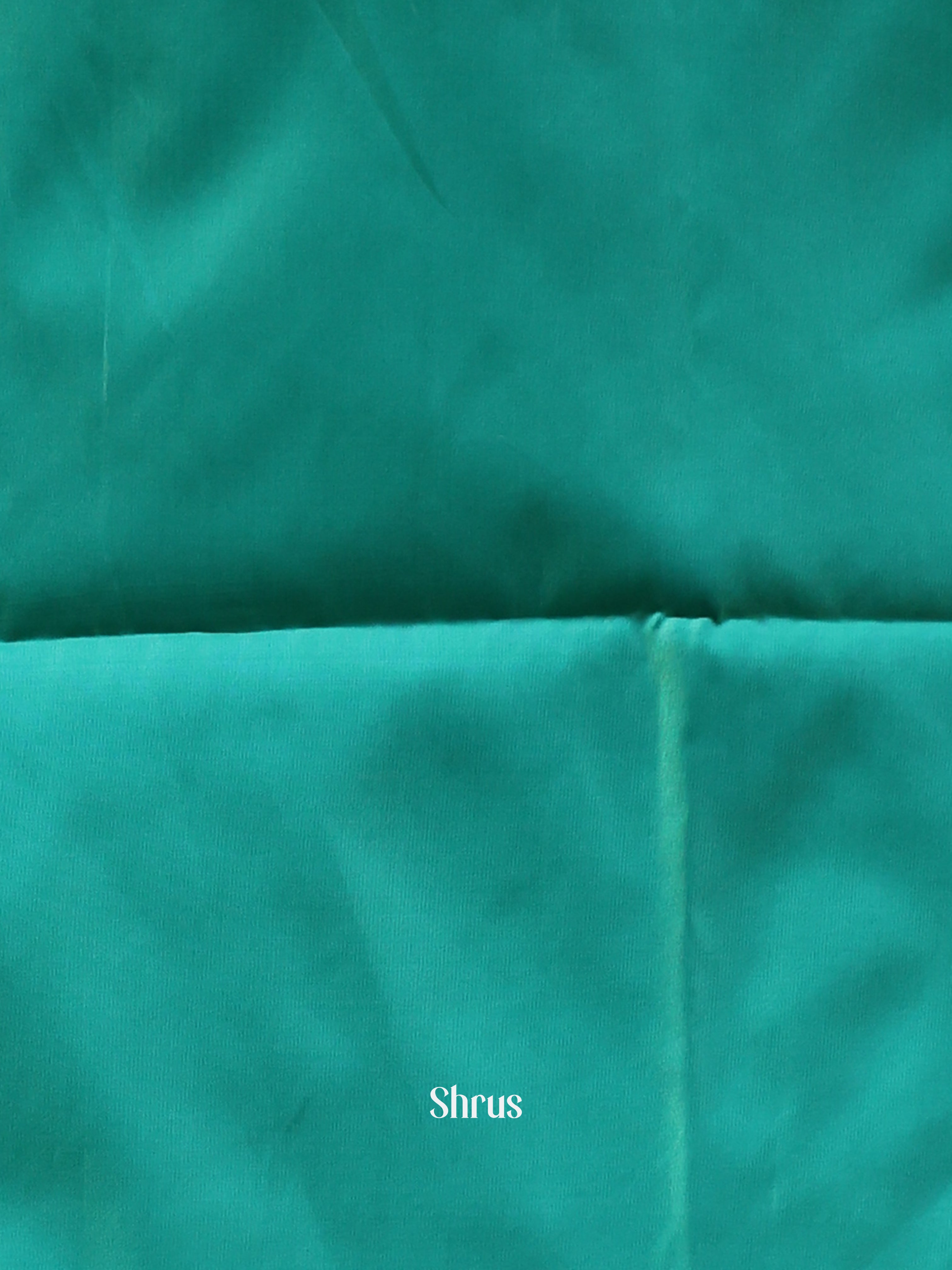 Lite Green & Green - Semi Softsilk Saree - Shop on Shrus.com