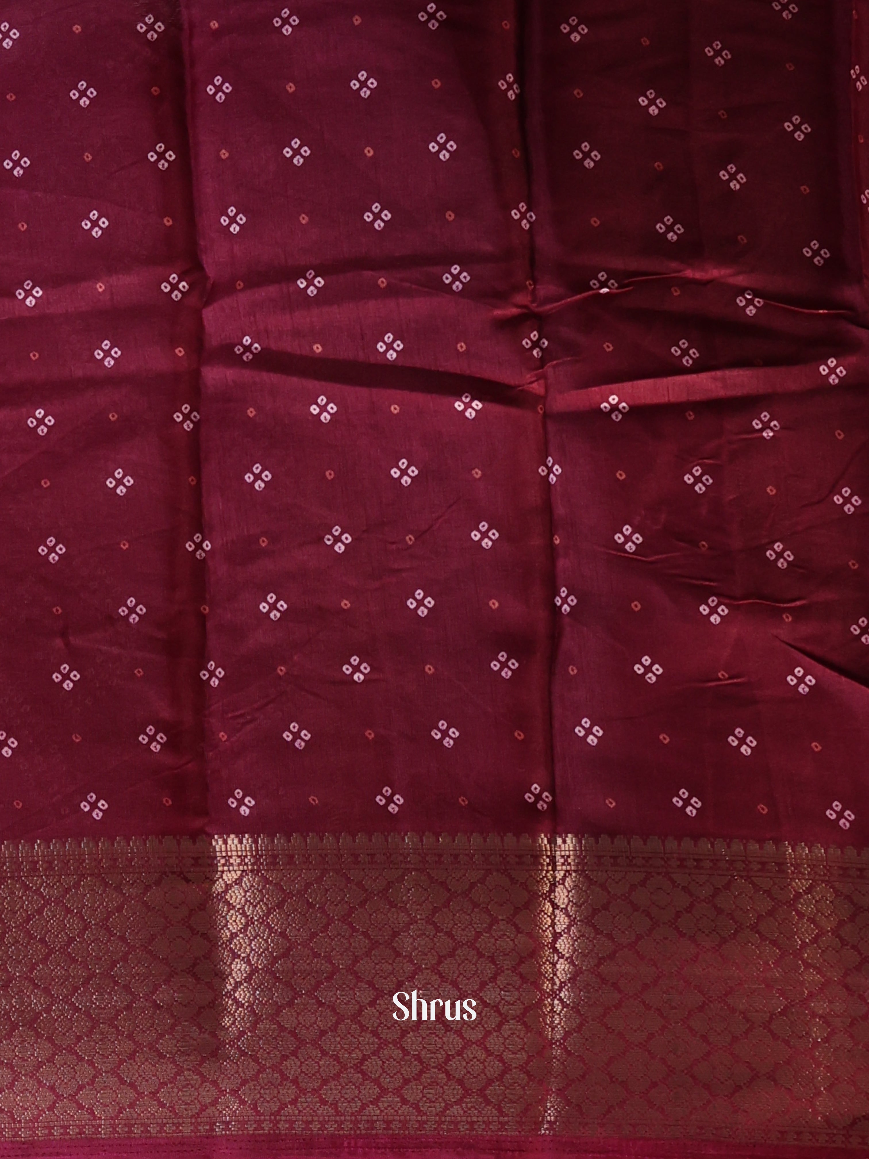 CJS10043 - Semi Crepe Saree - Shop on Shrus.com