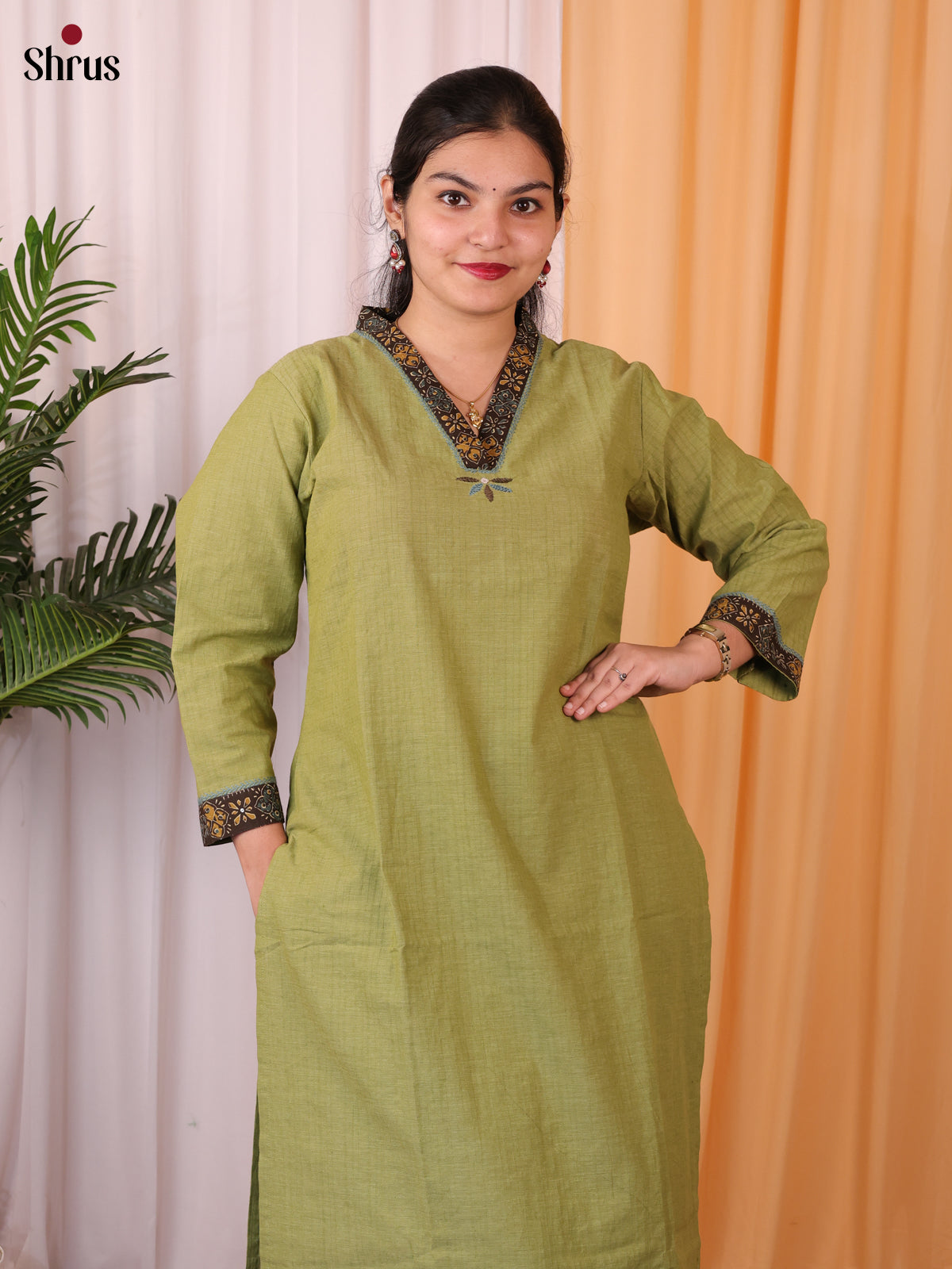 Green & Black- Readymade Suits - Shop on Shrus.com