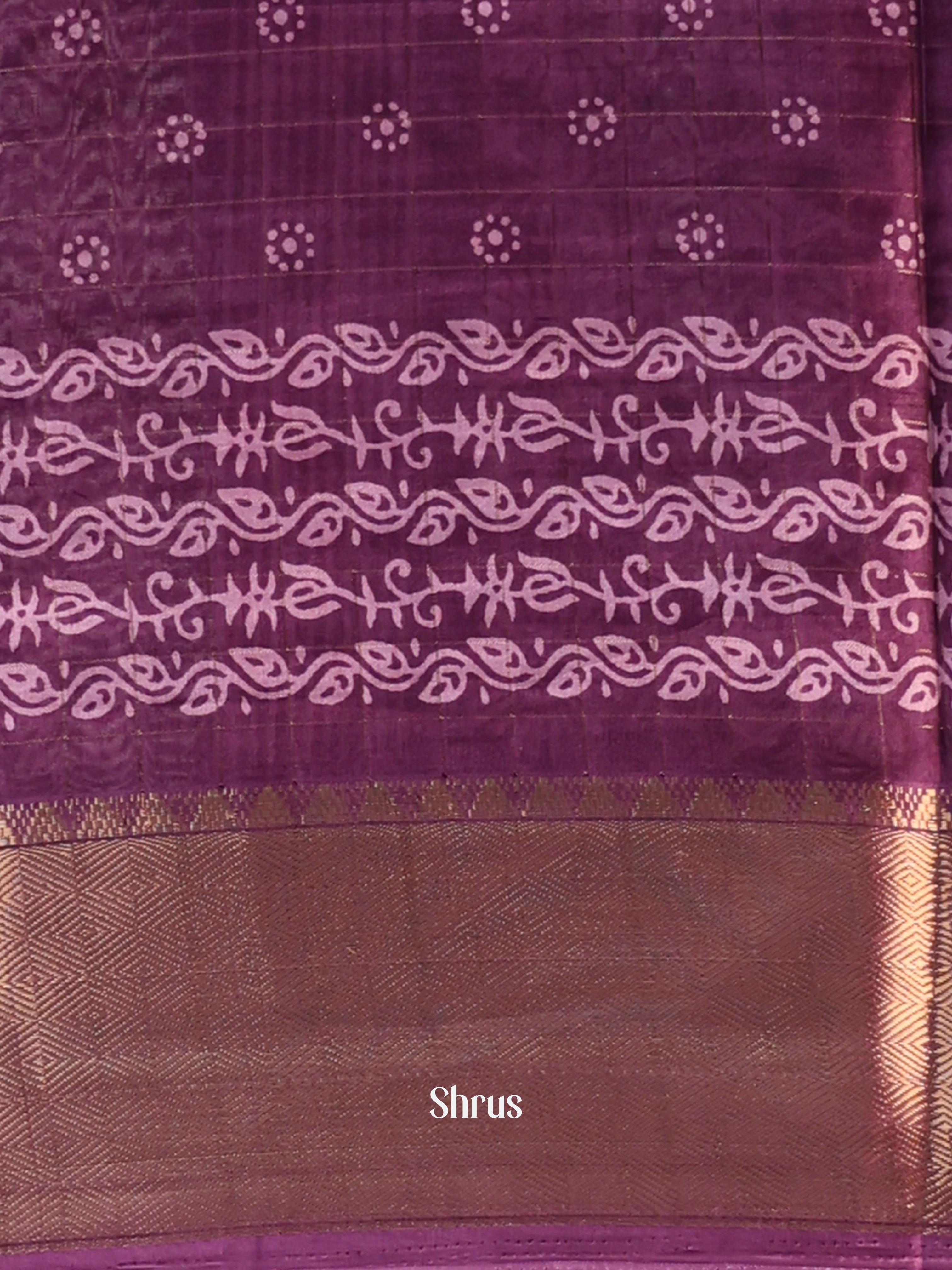 CJS10116 - Semi Crepe Saree - Shop on Shrus.com