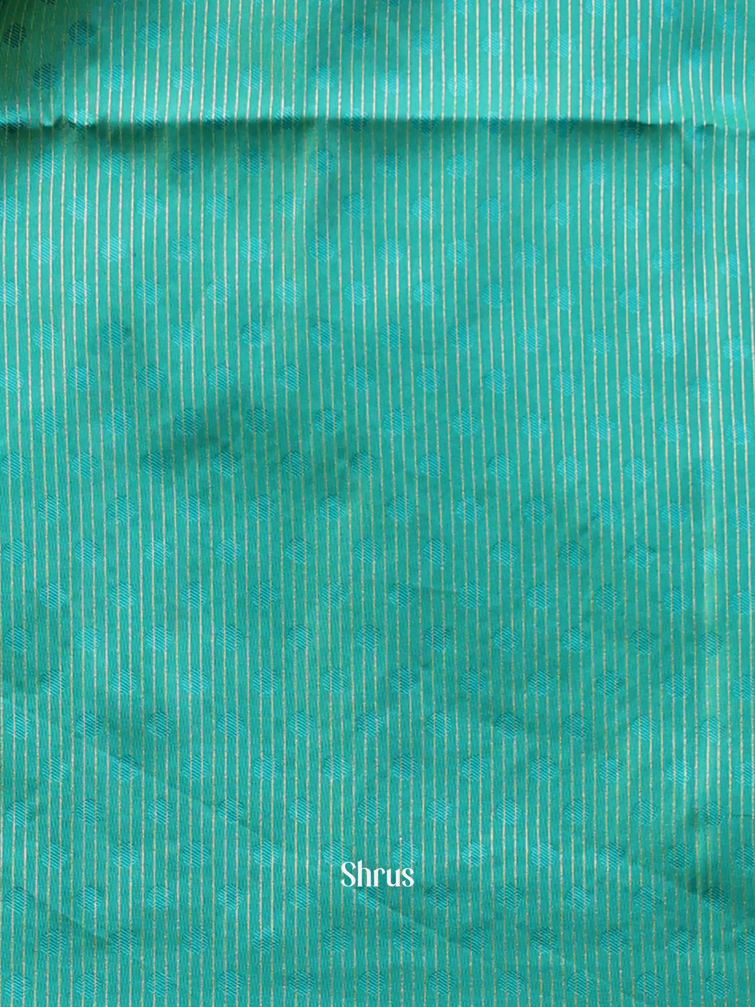 Lime Green & Green- Semi Softsilk Saree - Shop on Shrus.com