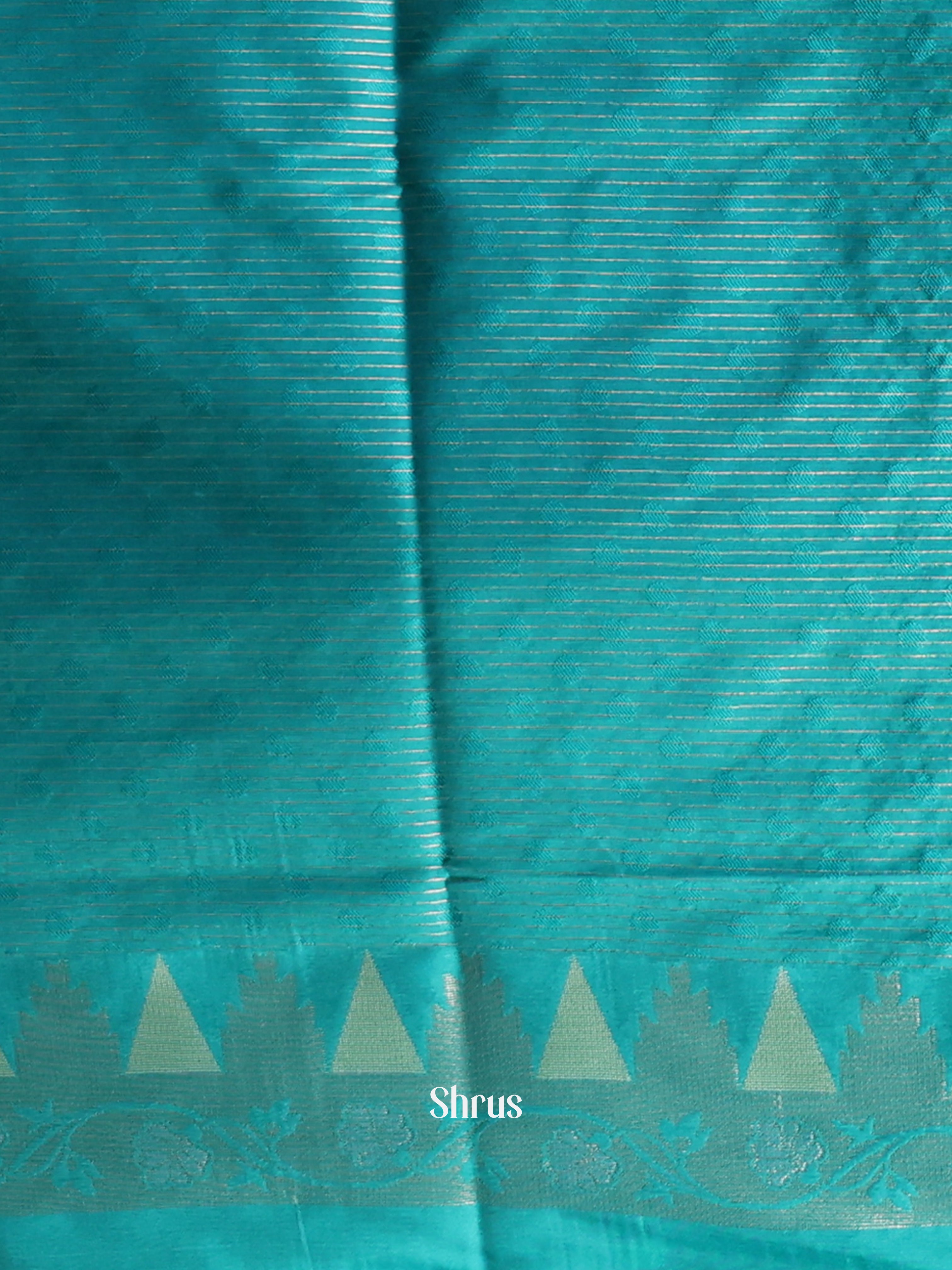 Pista Green & Green- Semi Softsilk Saree - Shop on Shrus.com