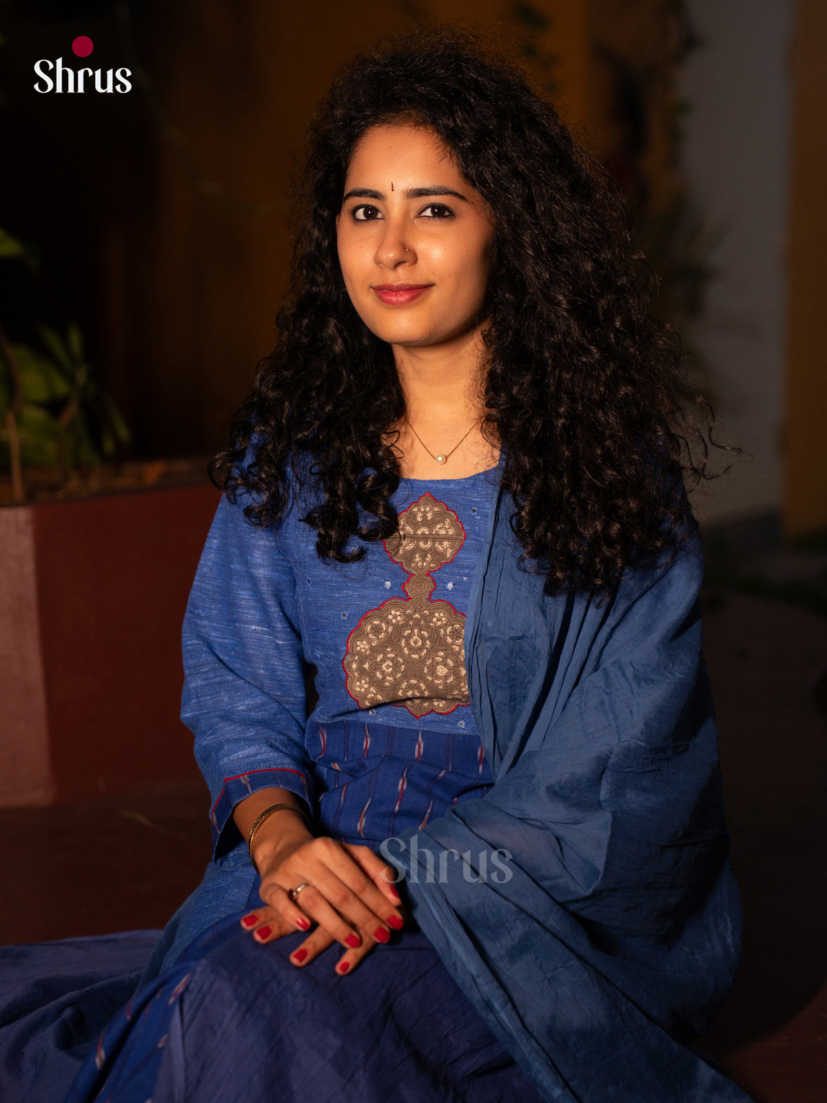 Blue- Readymade Suits - Shop on Shrus.com