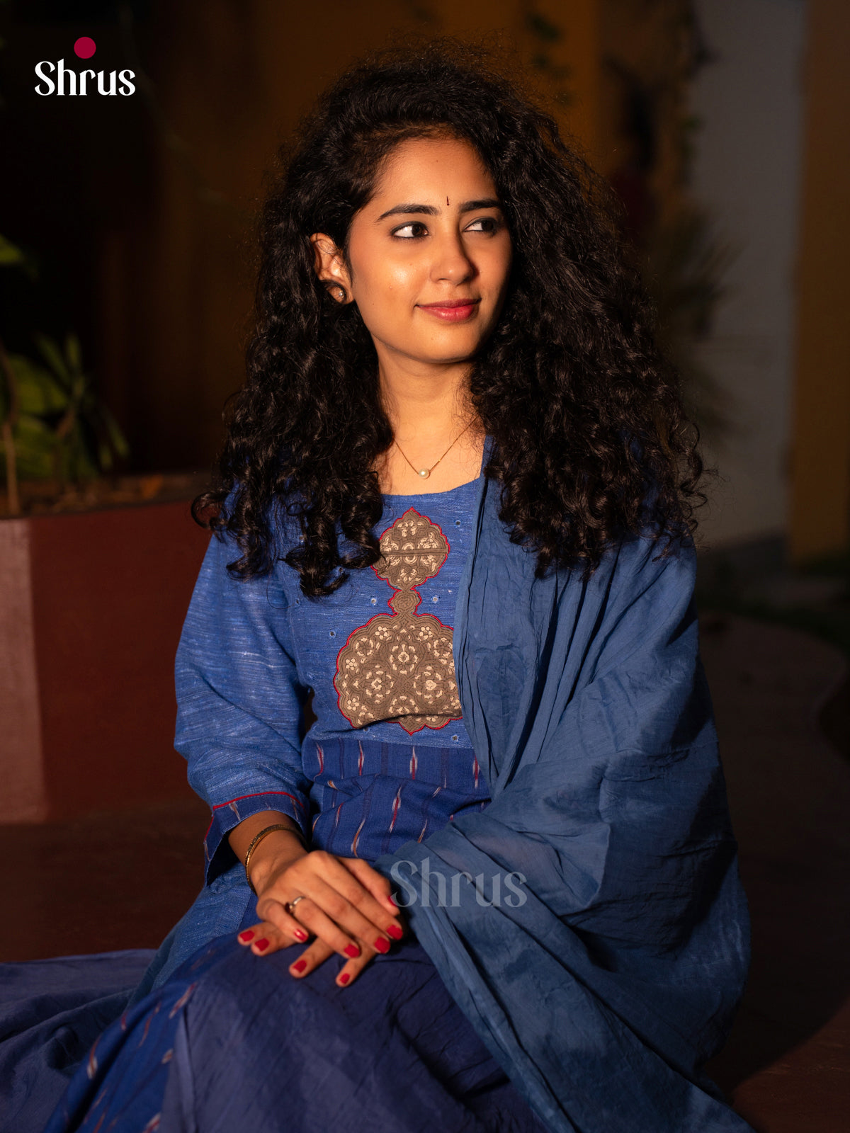 Blue- Readymade Suits - Shop on Shrus.com