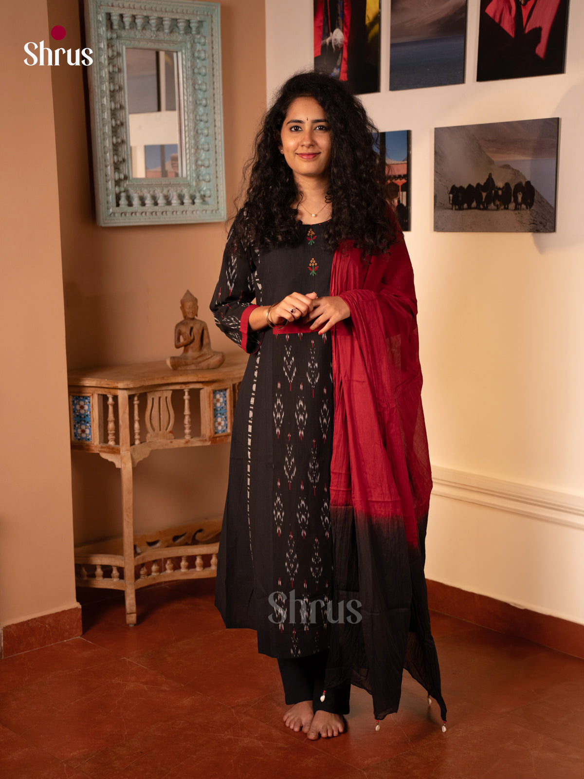 Black & Maroon - Readymade Suits - Shop on Shrus.com