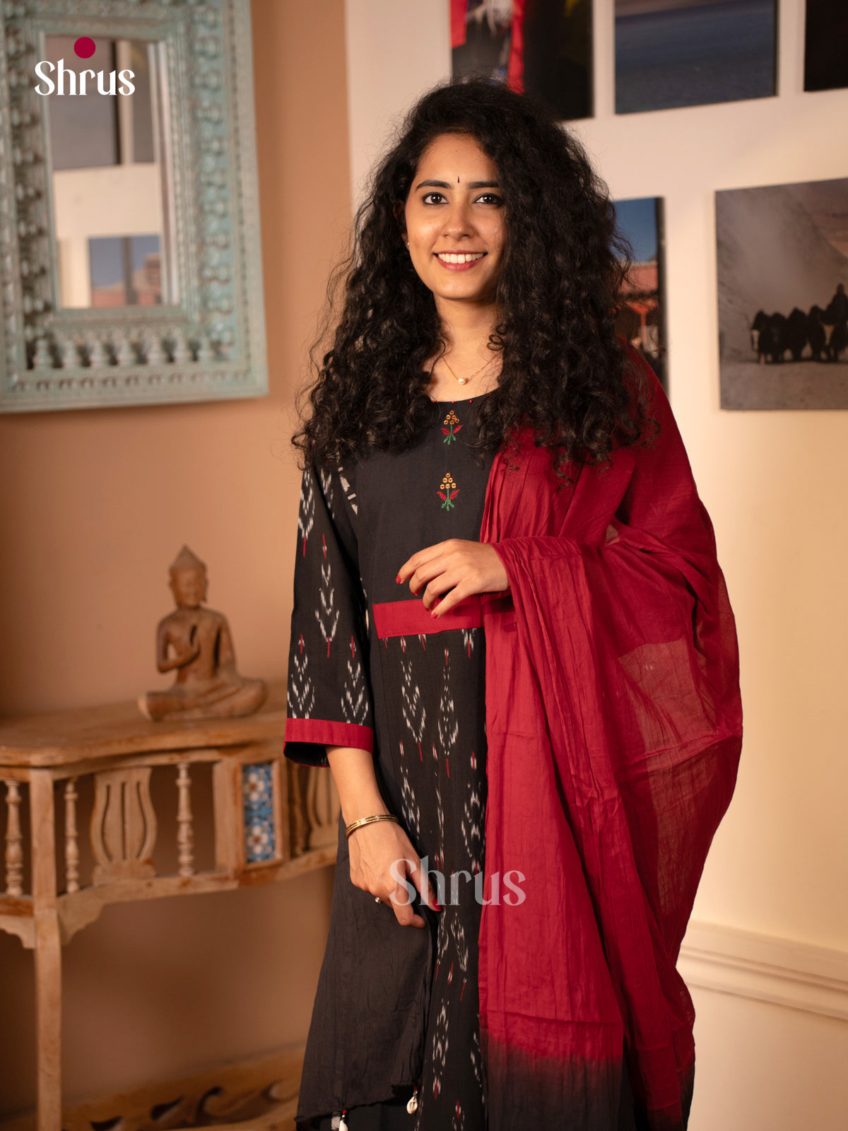 Black & Maroon - Readymade Suits - Shop on Shrus.com