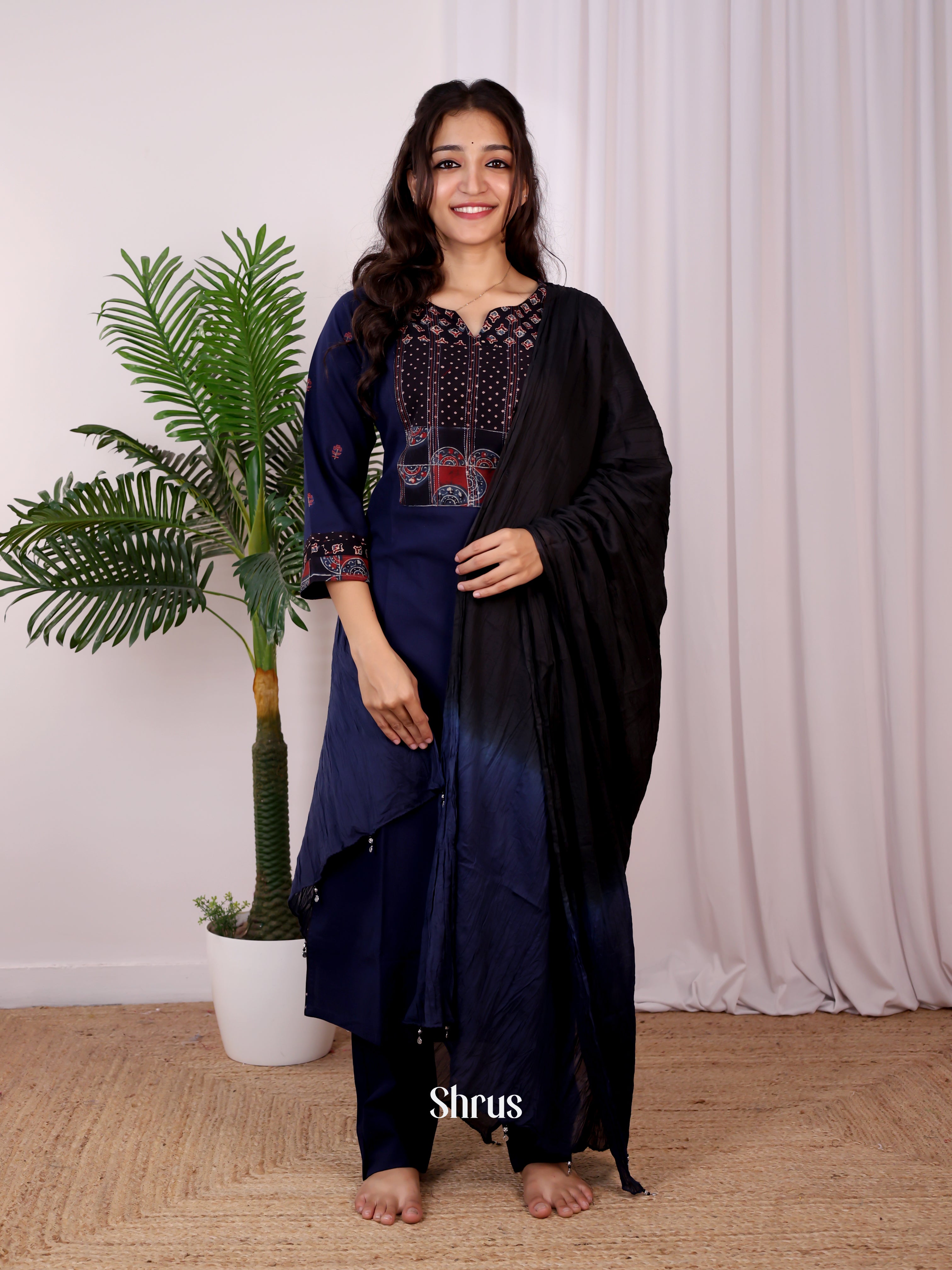 Blue - Readymade Suits - Shop on Shrus.com