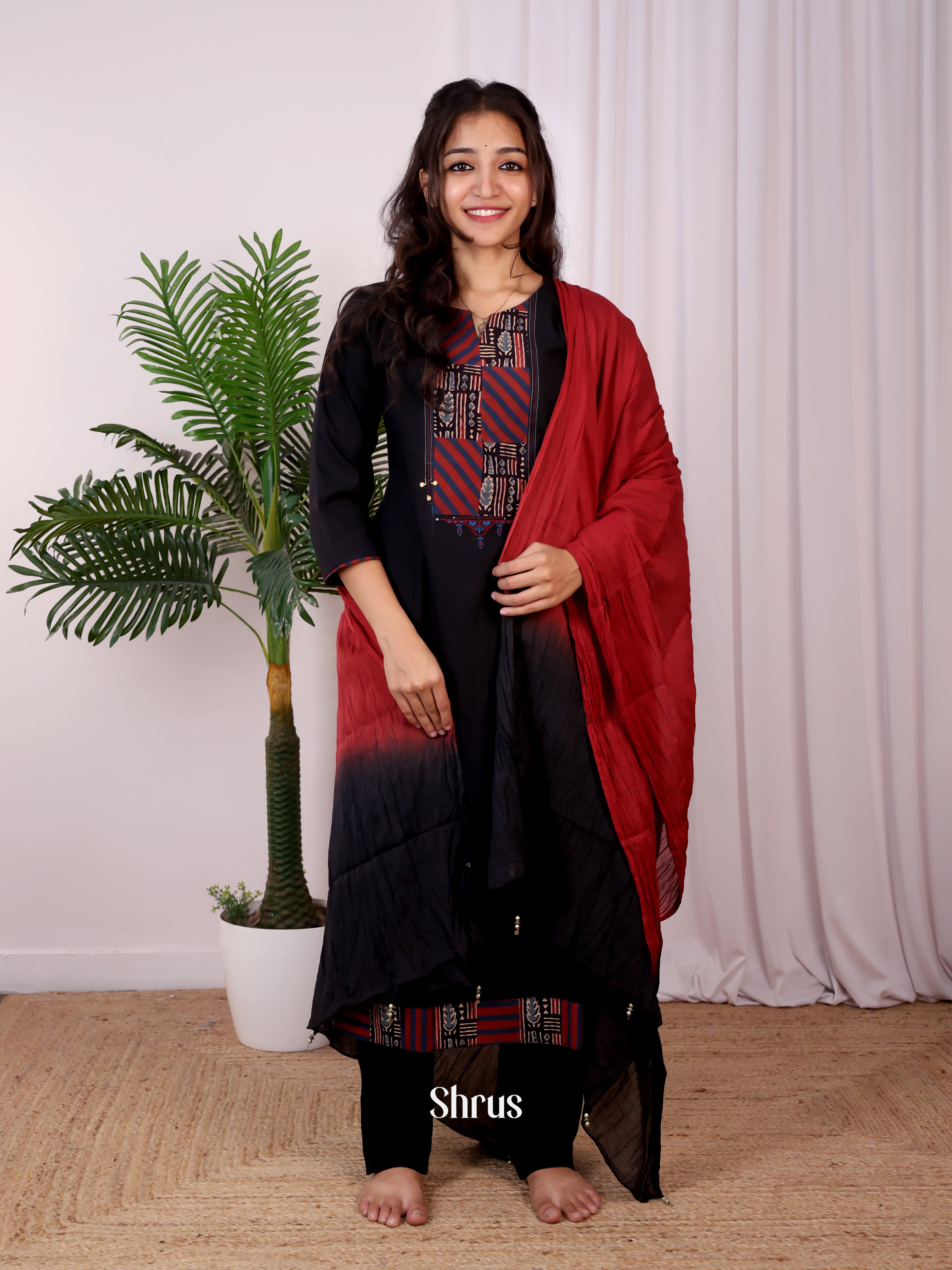 Black & Red - Readymade Suits - Shop on Shrus.com