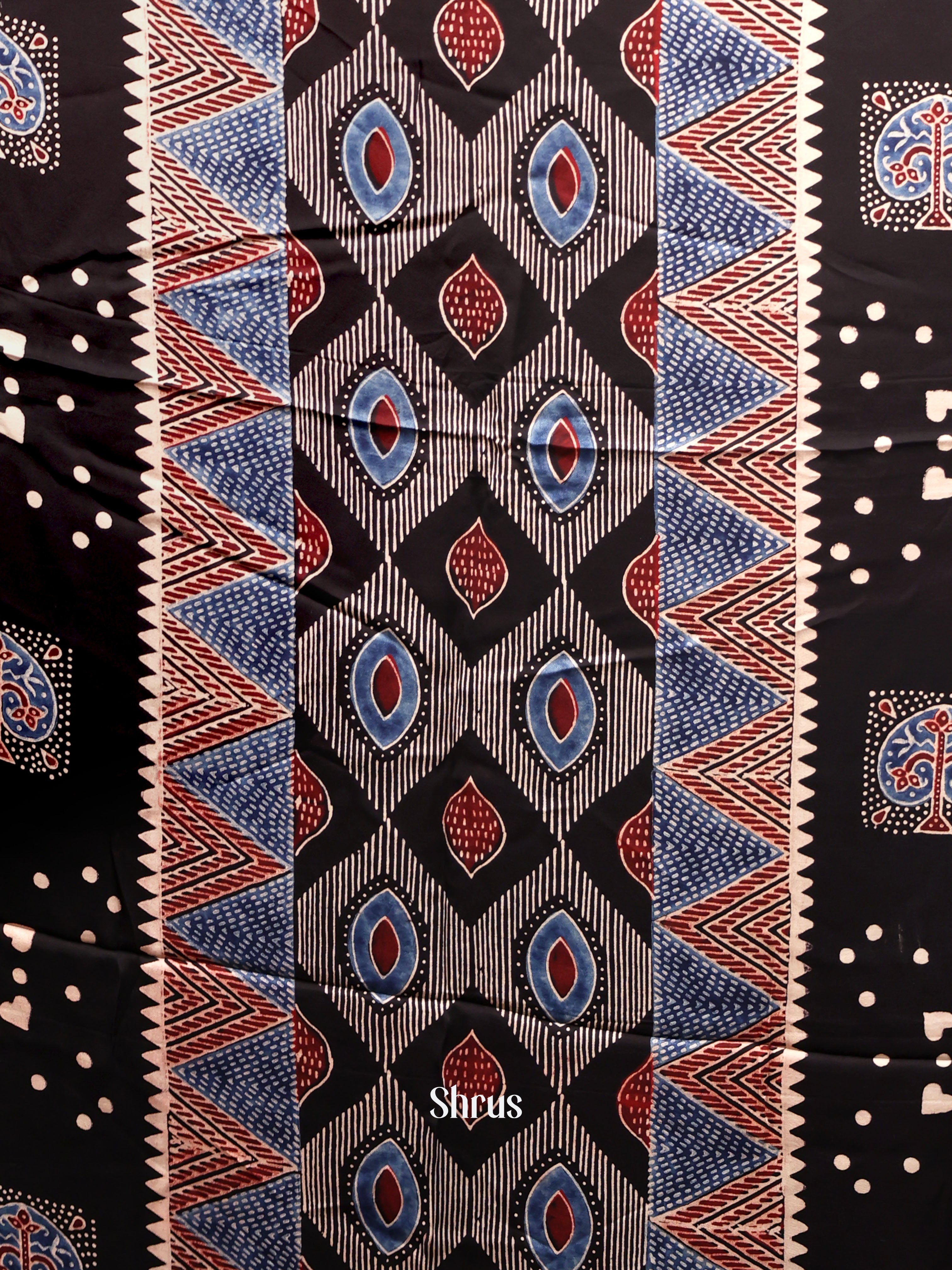 Black - Modal Salwar Unstitch - Shop on Shrus.com