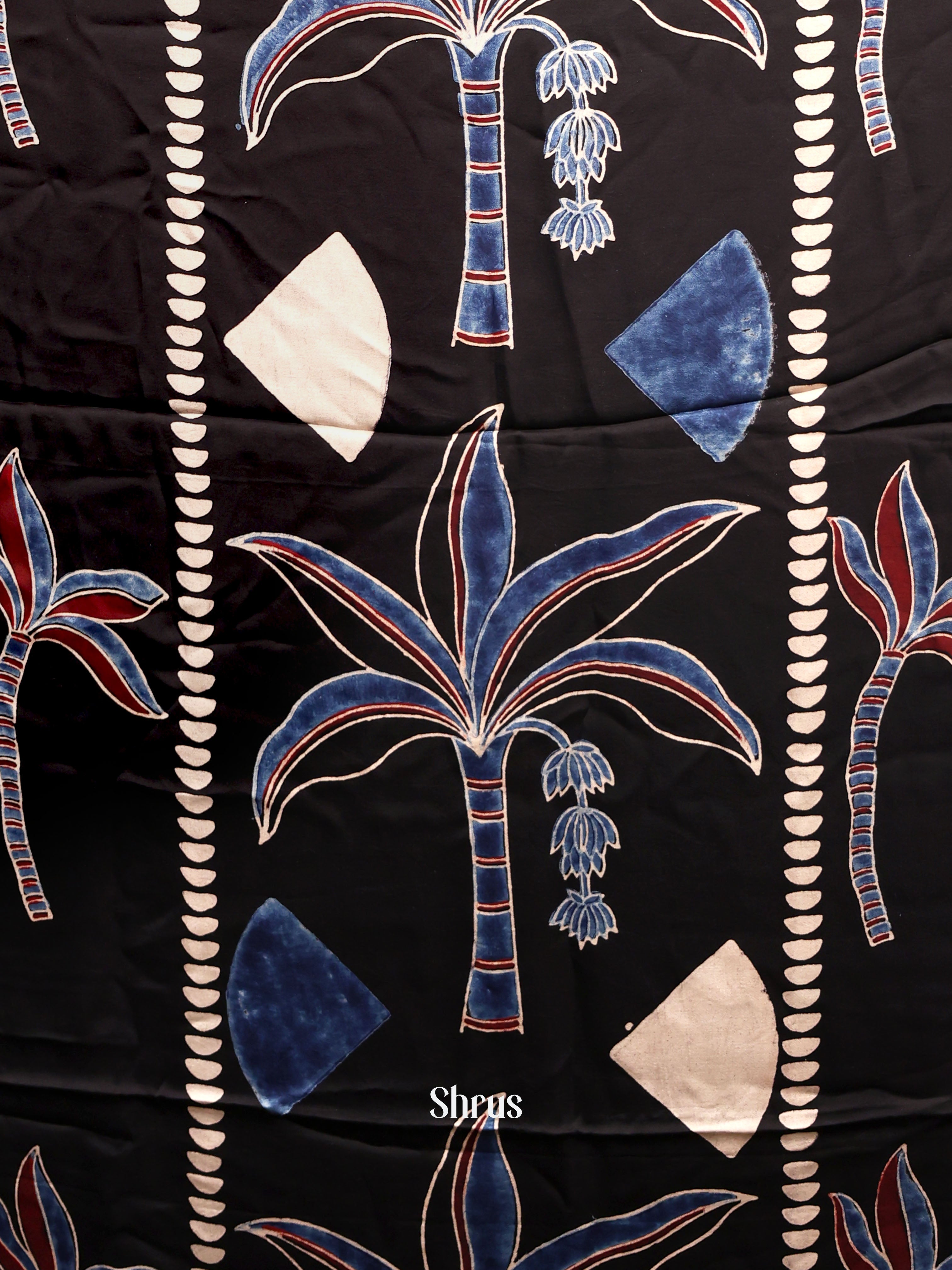 Black - Modal Salwar Unstitch - Shop on Shrus.com