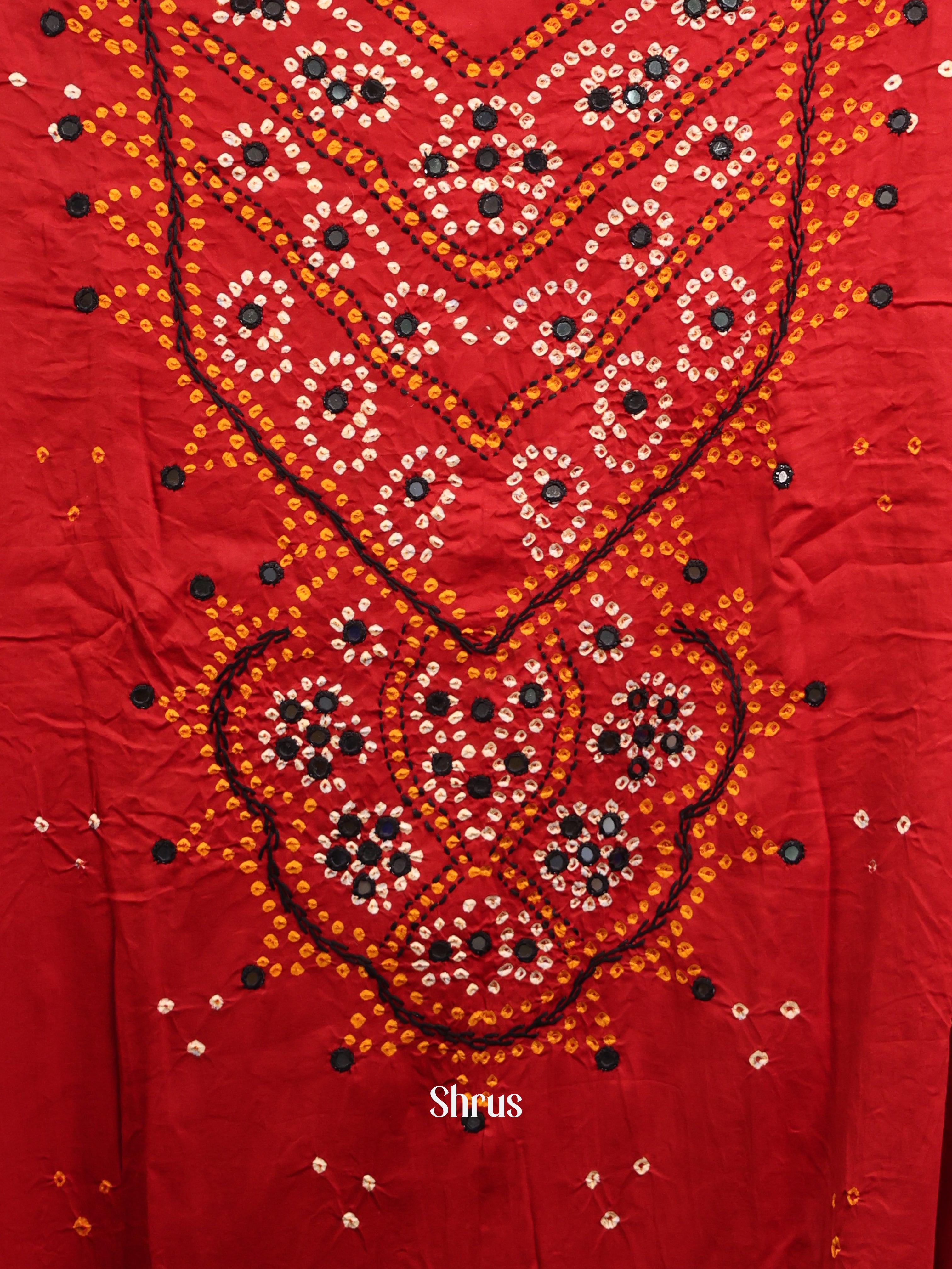 CJS10350 - Bandhini salwar - Shop on Shrus.com