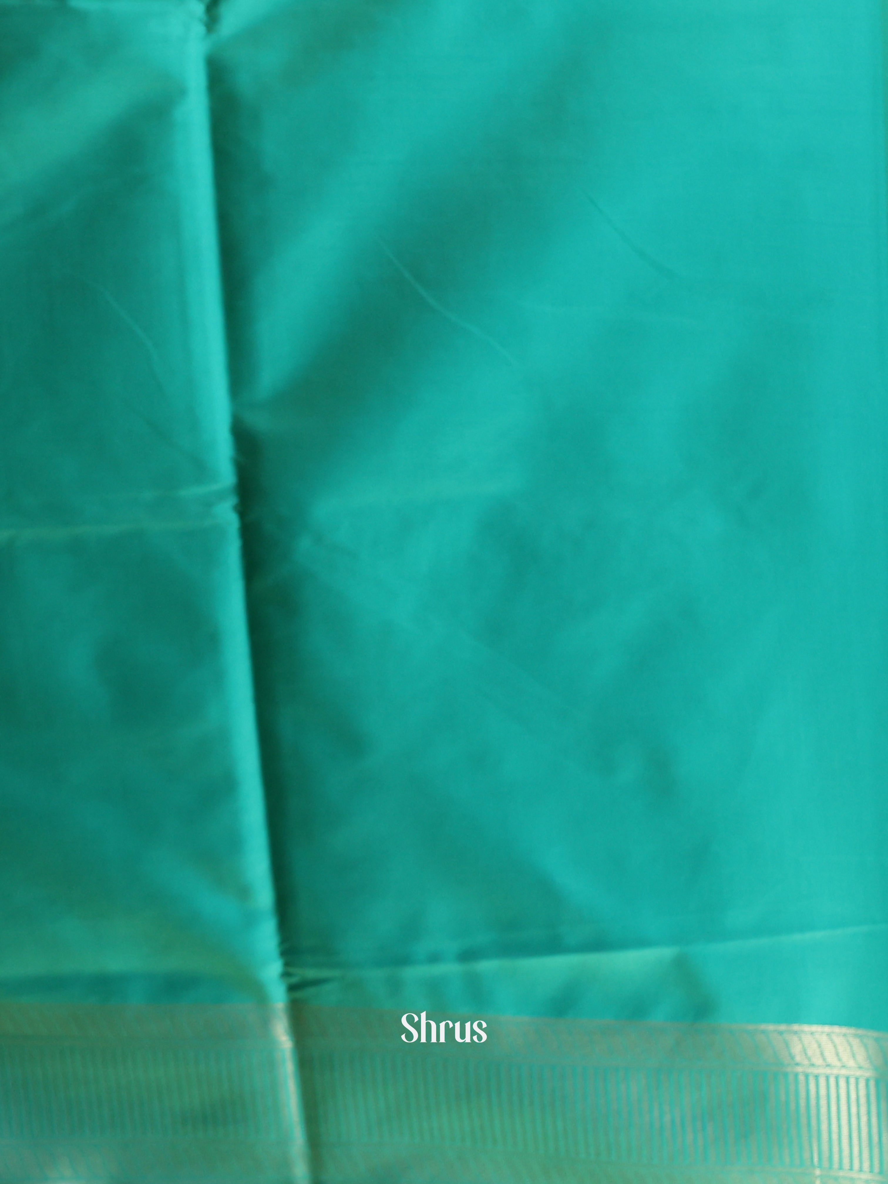 Mustardy Green & Green - Semi Softsilk Saree - Shop on Shrus.com