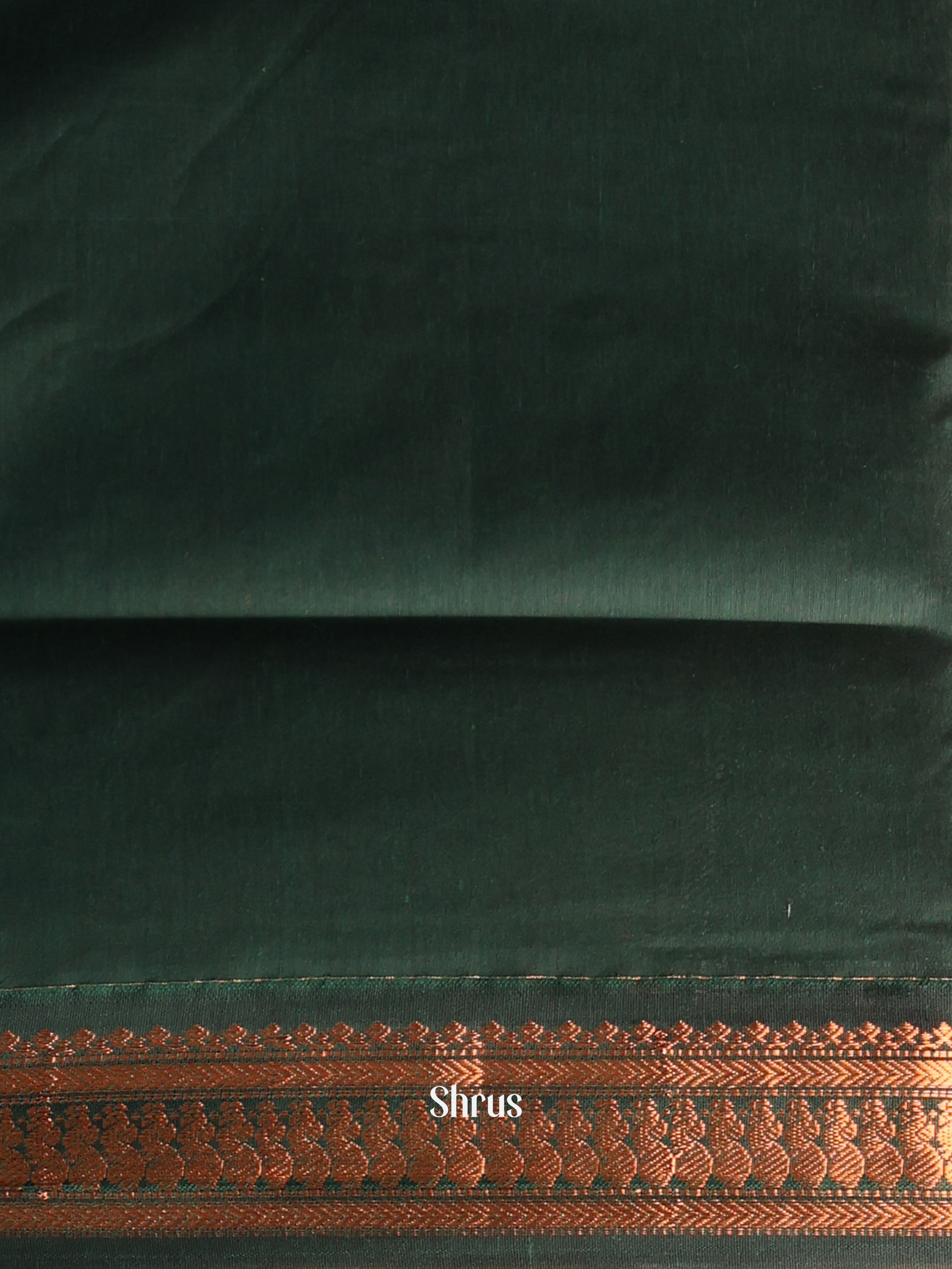 Lite Green & Green - Kalyani Cotton Saree - Shop on Shrus.com