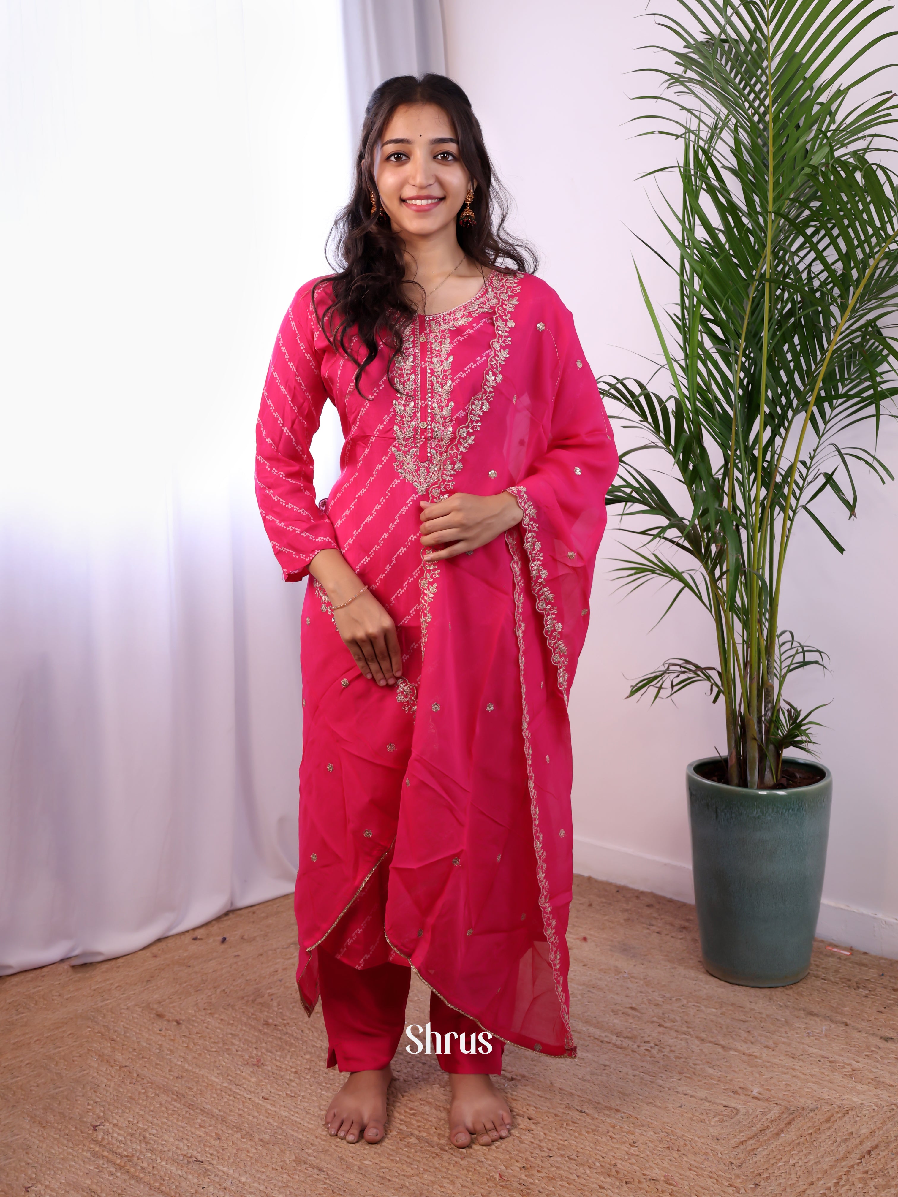 Pink - Readymade Suits - Shop on Shrus.com