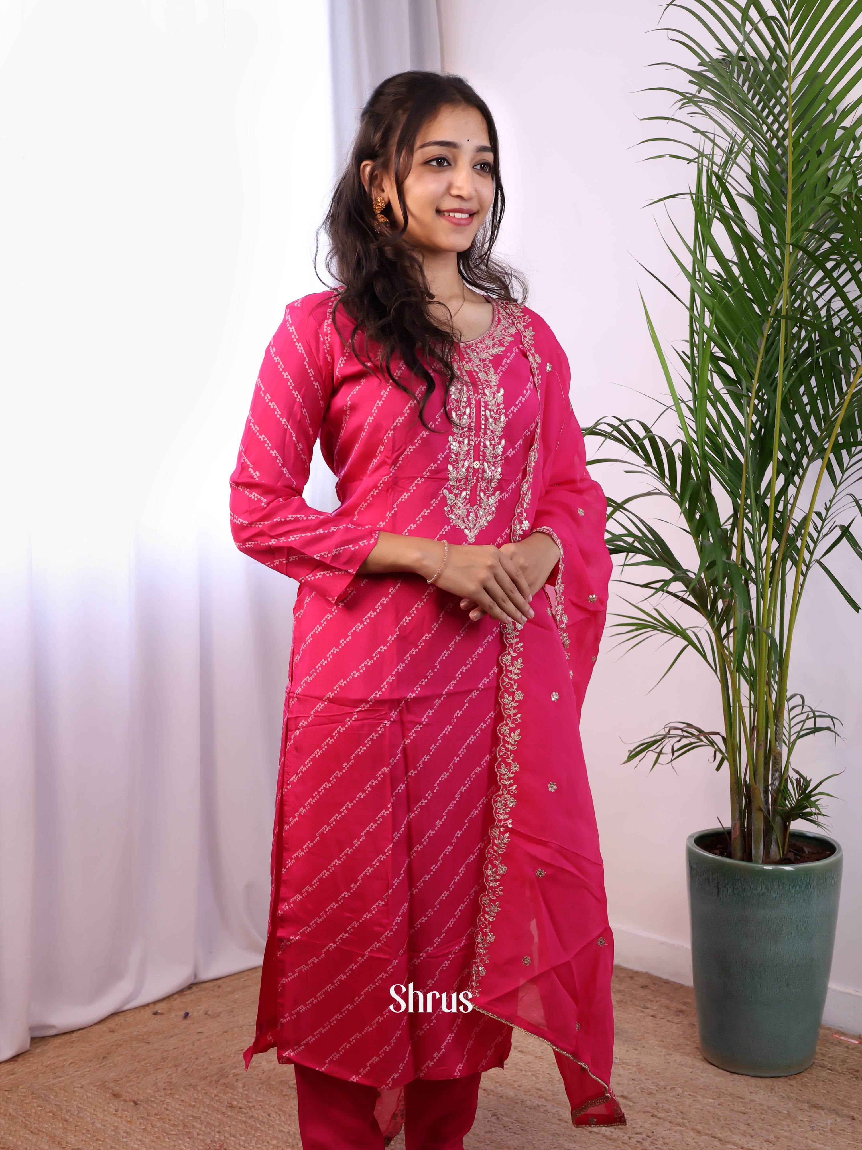 Pink - Readymade Suits - Shop on Shrus.com