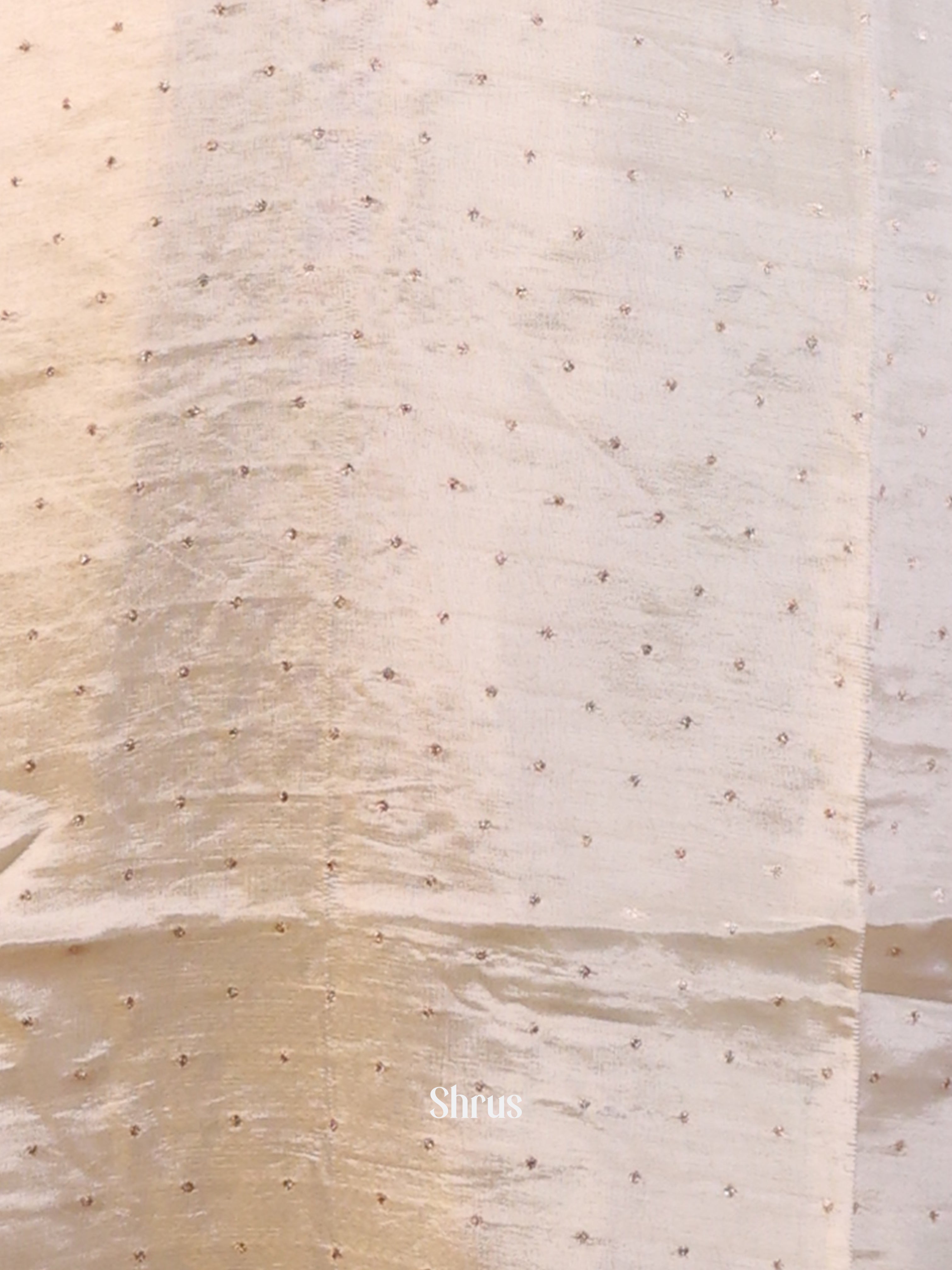 Cream & Red - Tissue Readymade Suits - Shop on Shrus.com