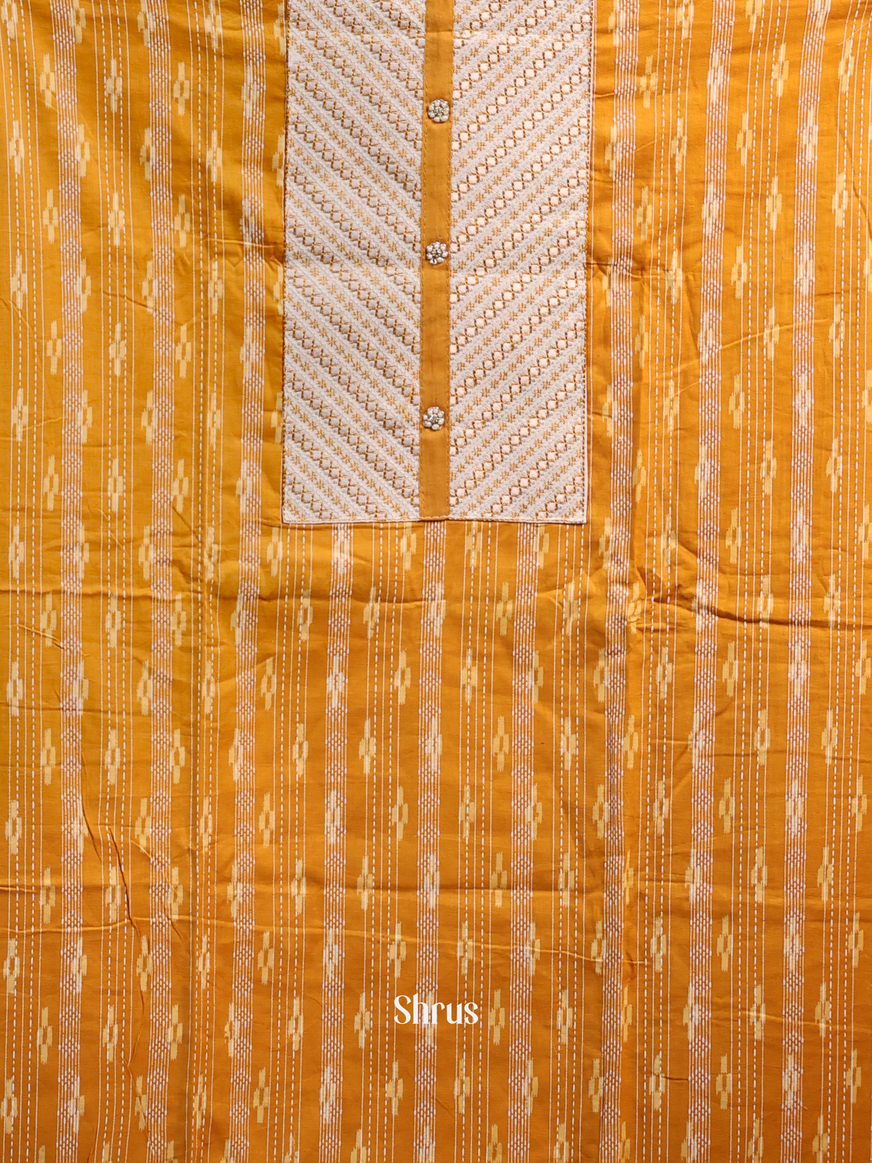 Mustard - Cotton salwar - Shop on Shrus.com