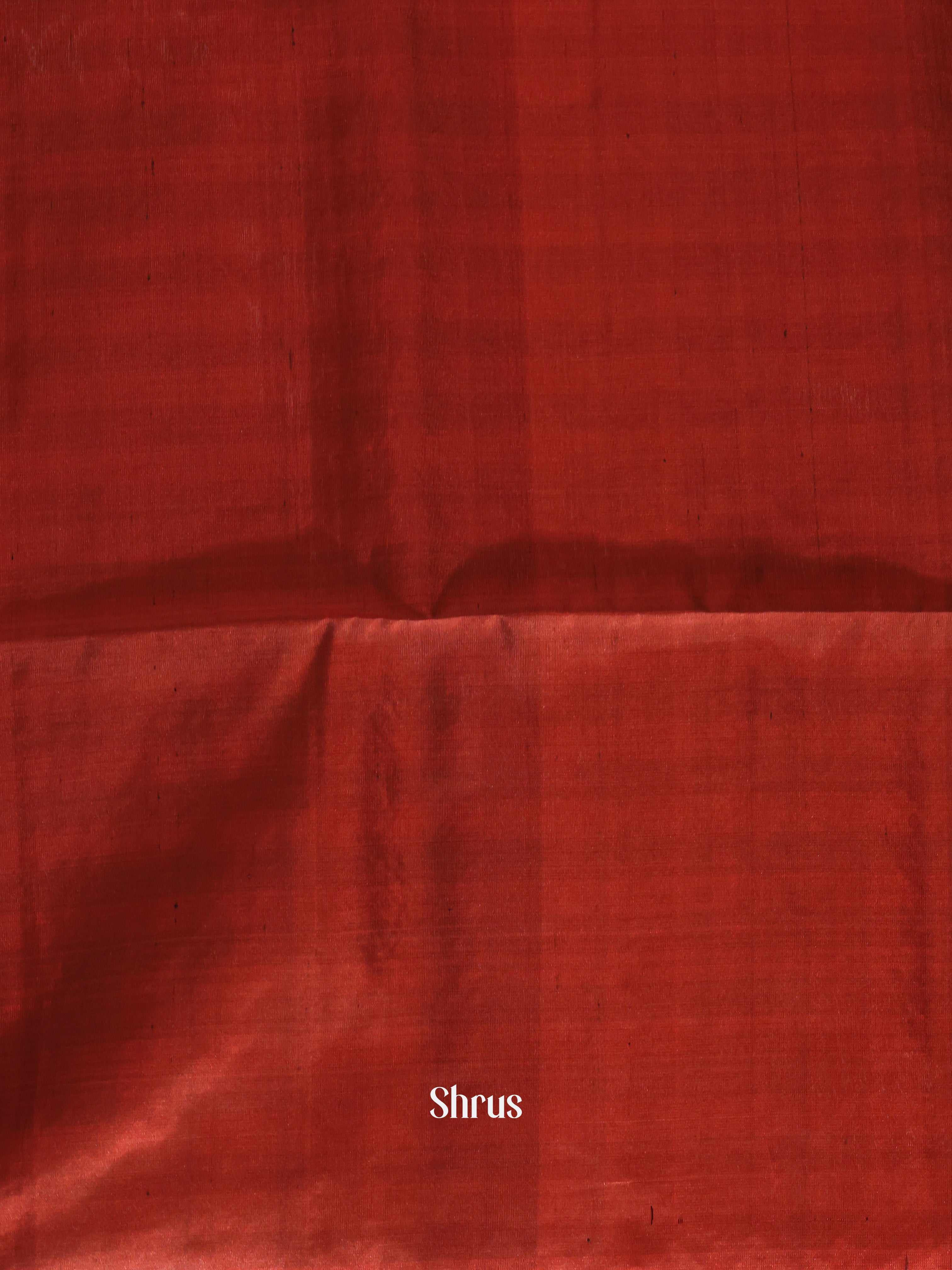 Brown & Maroon- Soft Silk Saree - Shop on Shrus.com