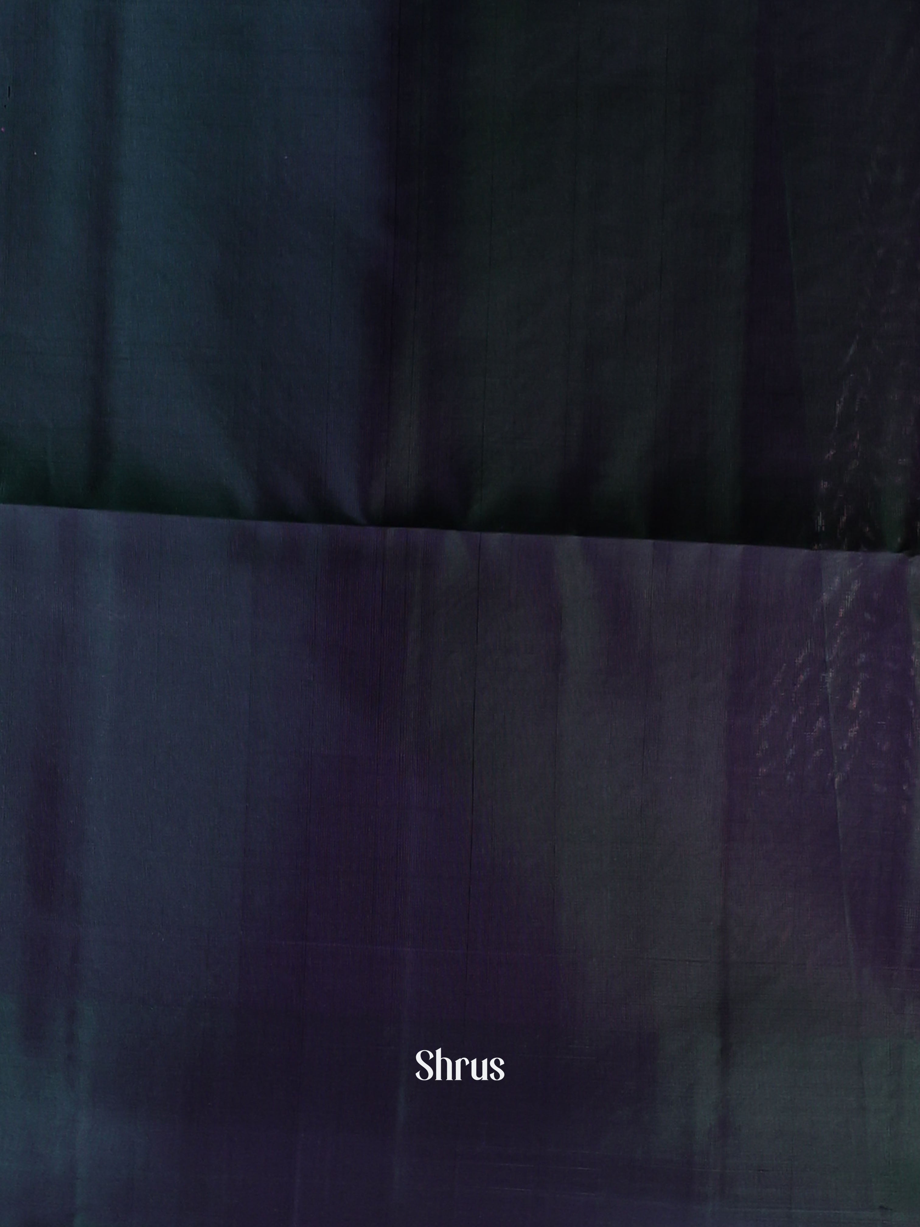 Majenta & Green- Soft Silk Saree - Shop on Shrus.com