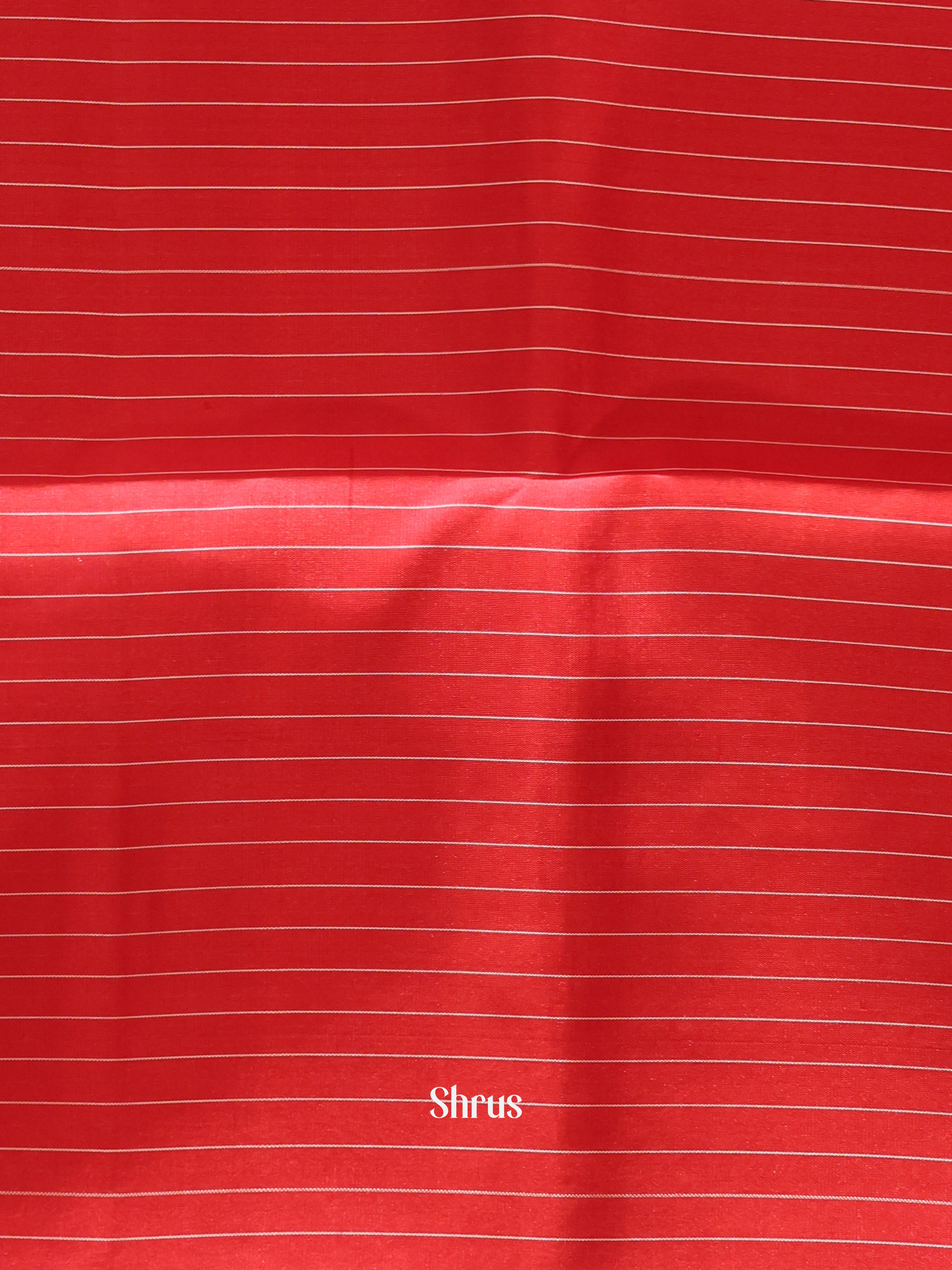 Red(Single Tone) - Soft Silk Saree - Shop on Shrus.com