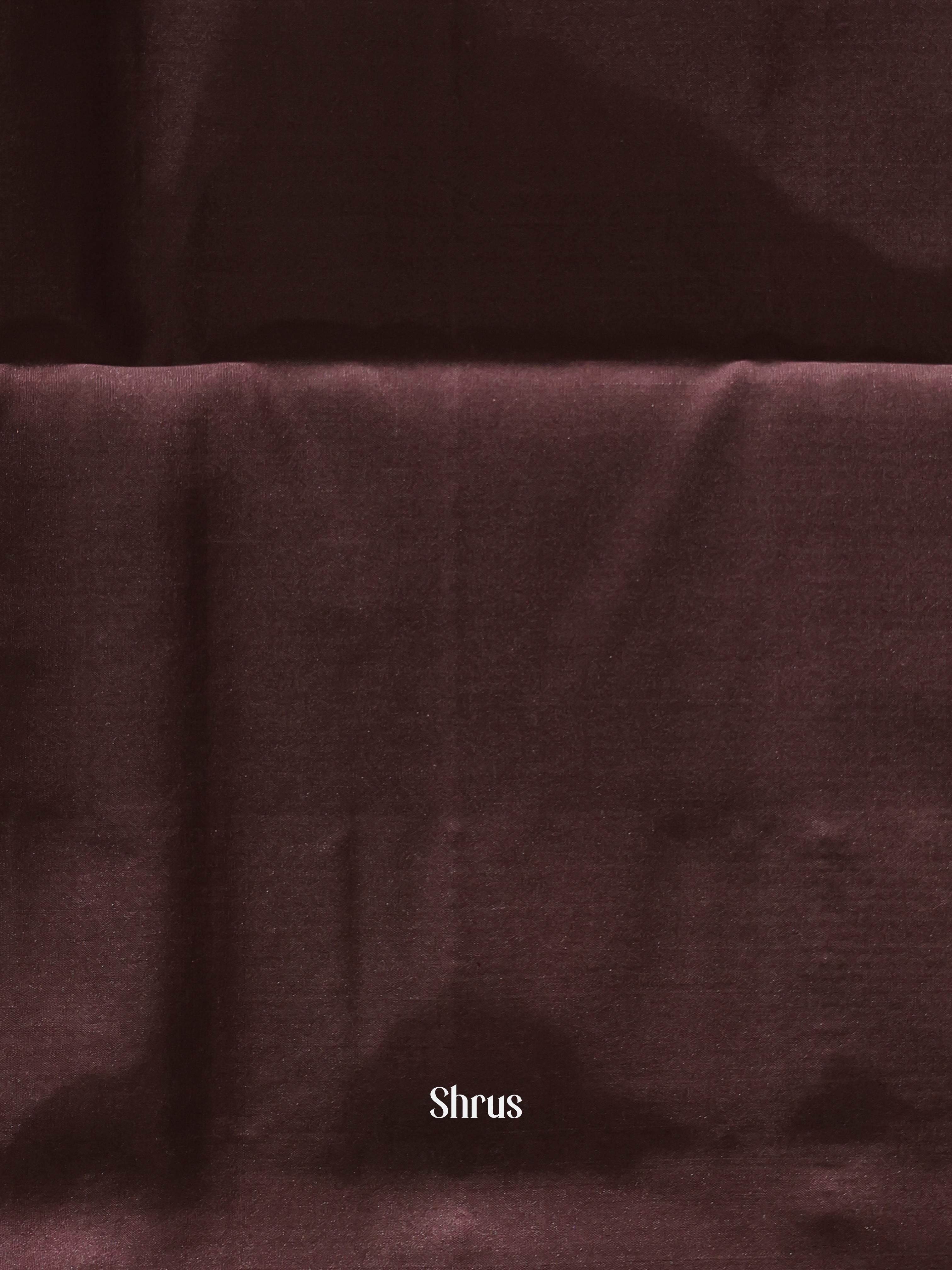 Brown(Single Tone)- Soft Silk Saree - Shop on Shrus.com