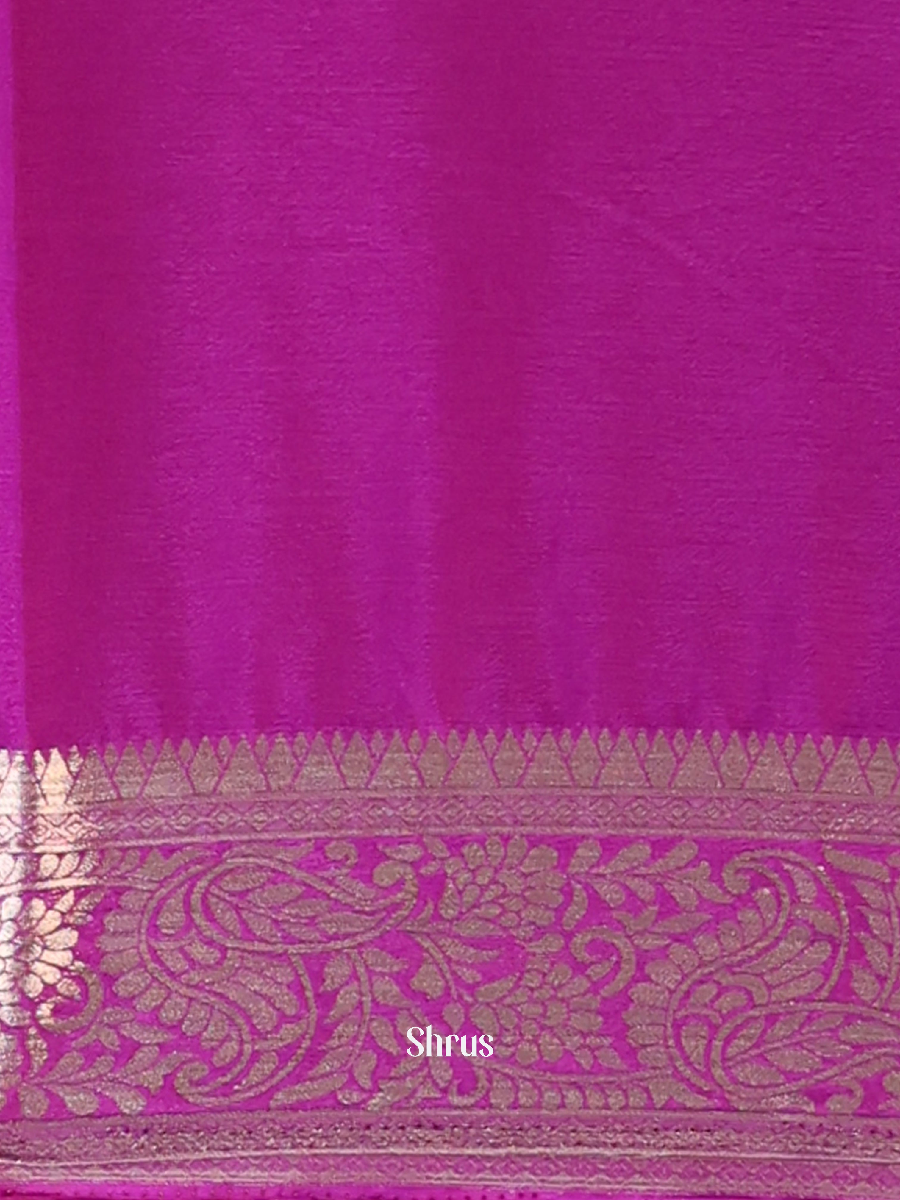 CJS12119 - Semi Mysoresilk Saree - Shop on Shrus.com