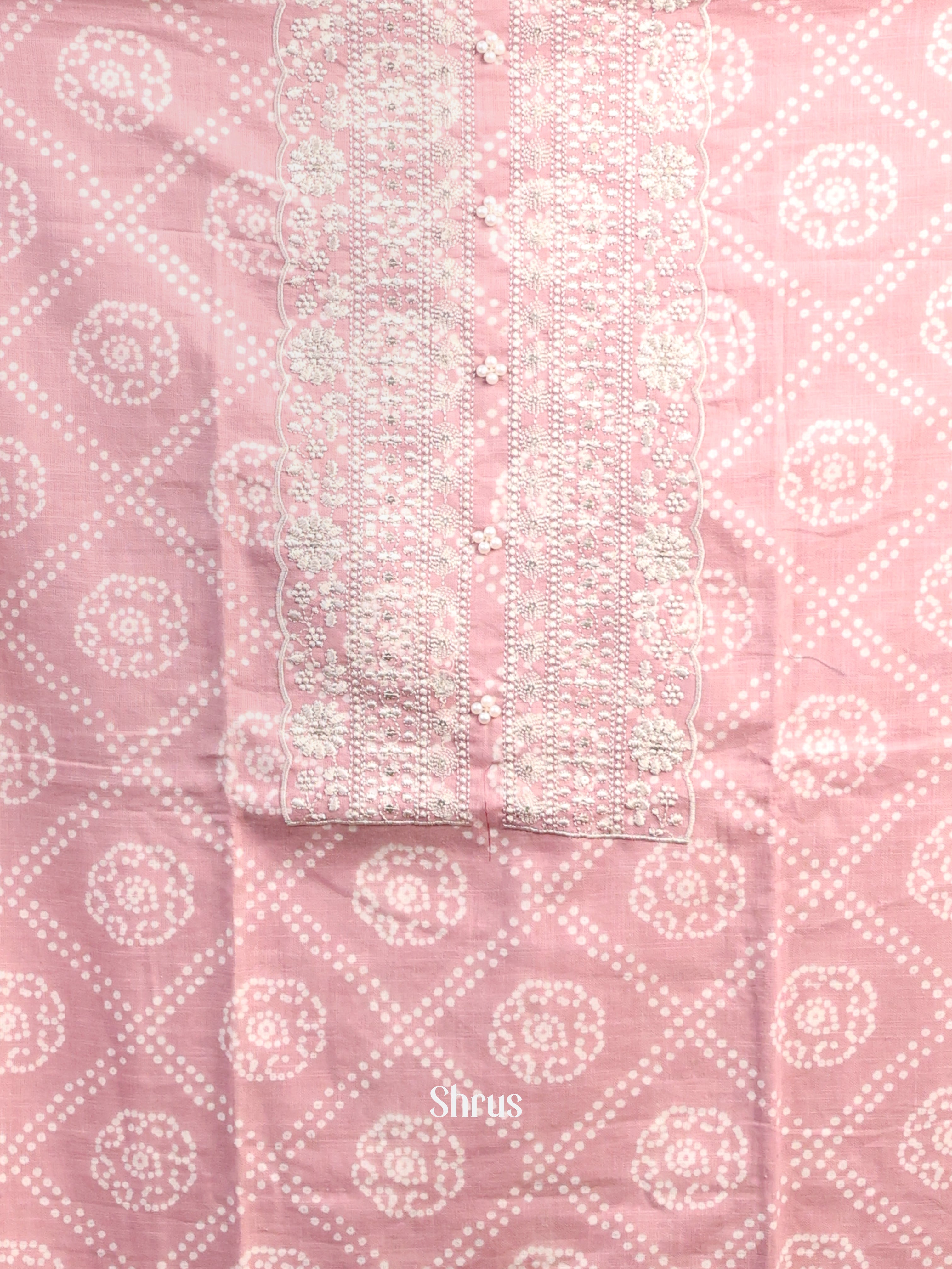 Pink & Grey - Cotton salwar - Shop on Shrus.com