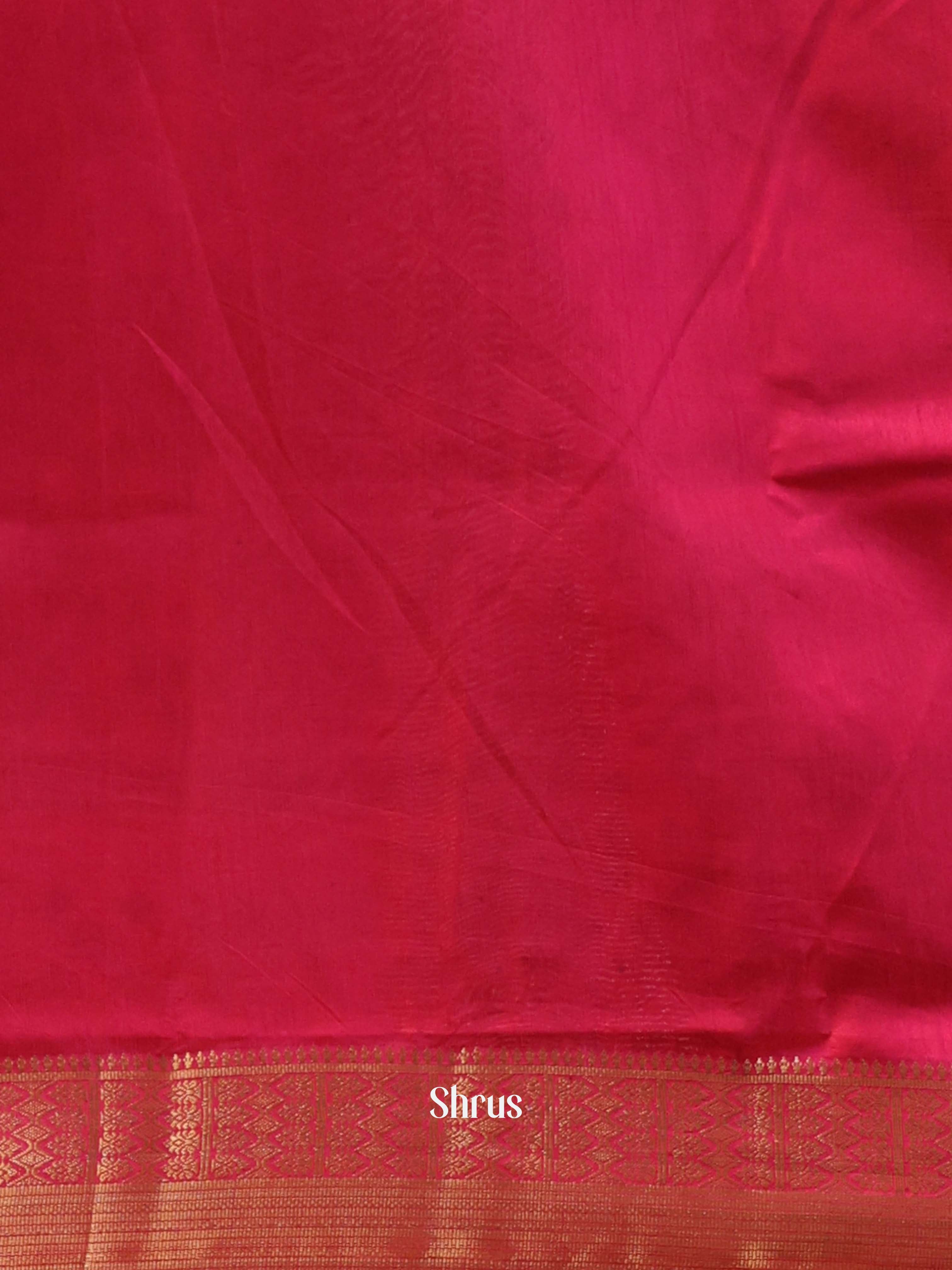 Purple & Pink - Semi Patola Saree - Shop on Shrus.com