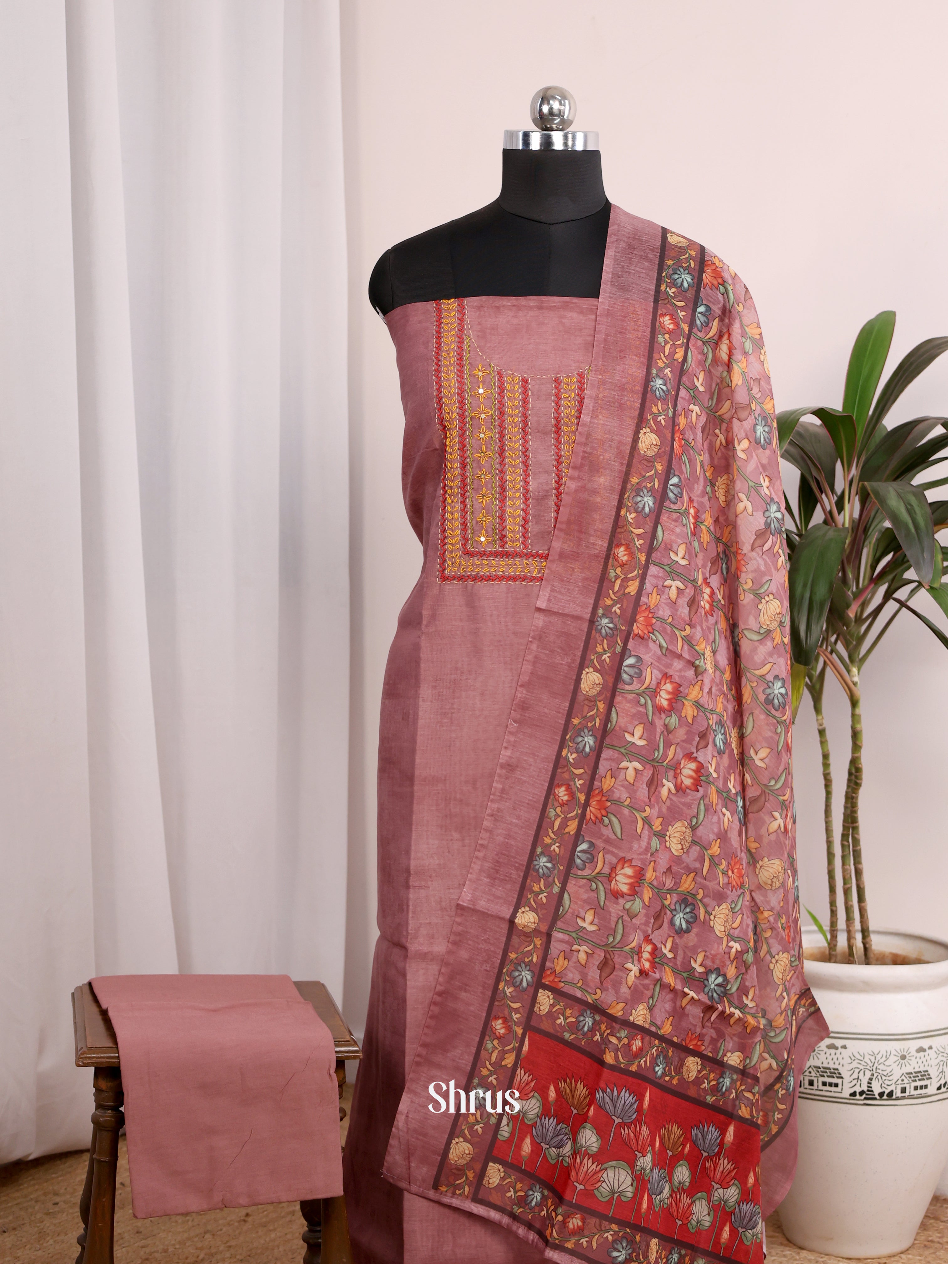 Onion Peel - Cotton salwar - Shop on Shrus.com