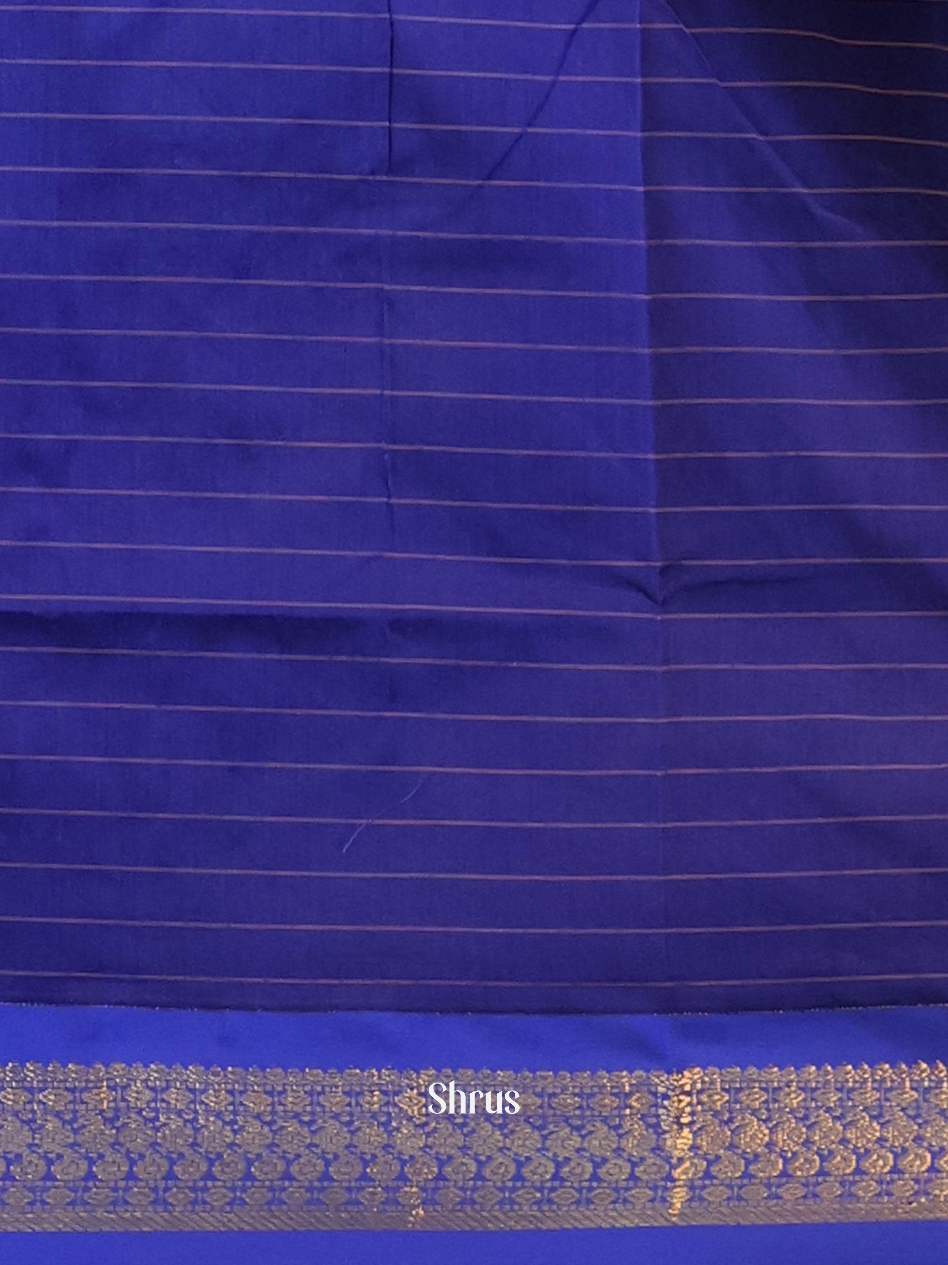 Green & Blue- Kalyani Cotton Saree - Shop on Shrus.com