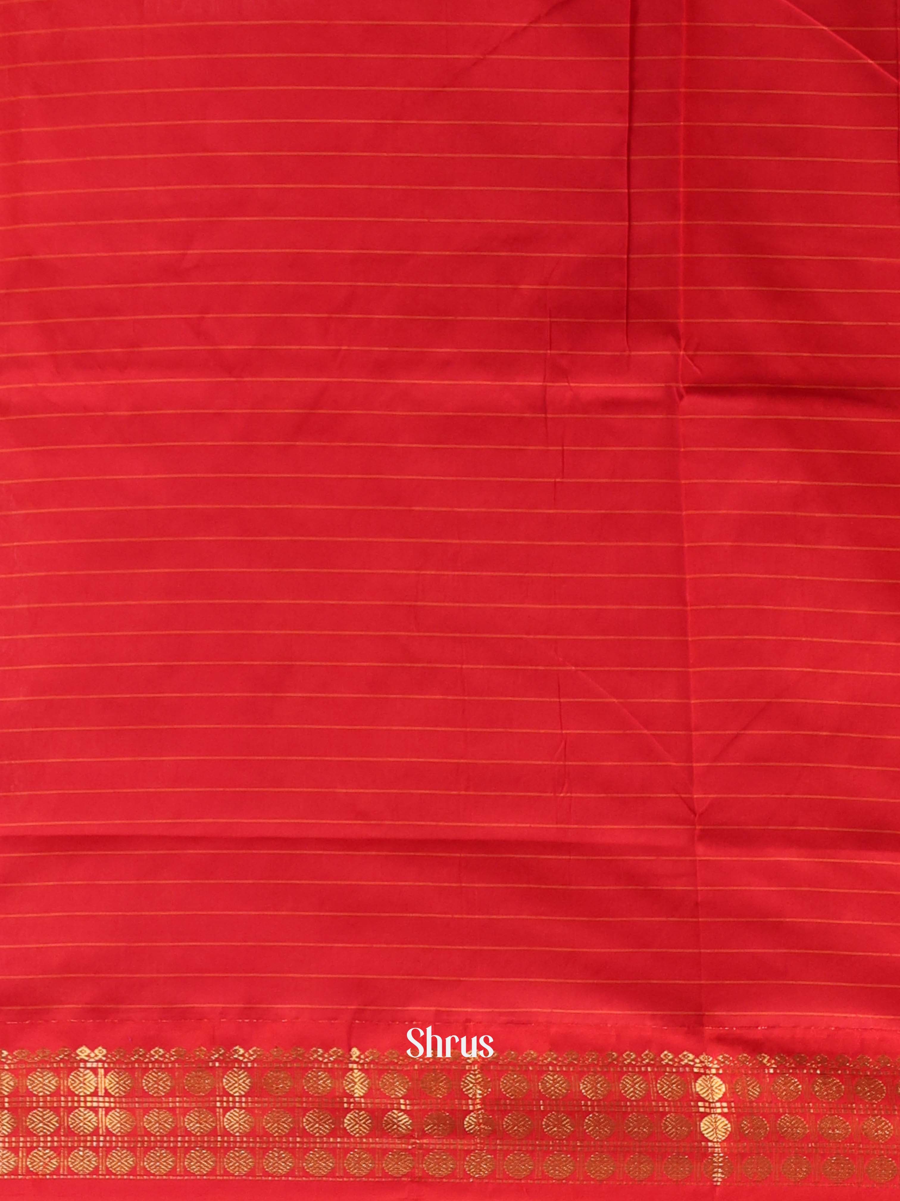Purple & Red - Kalyani Cotton Saree - Shop on Shrus.com