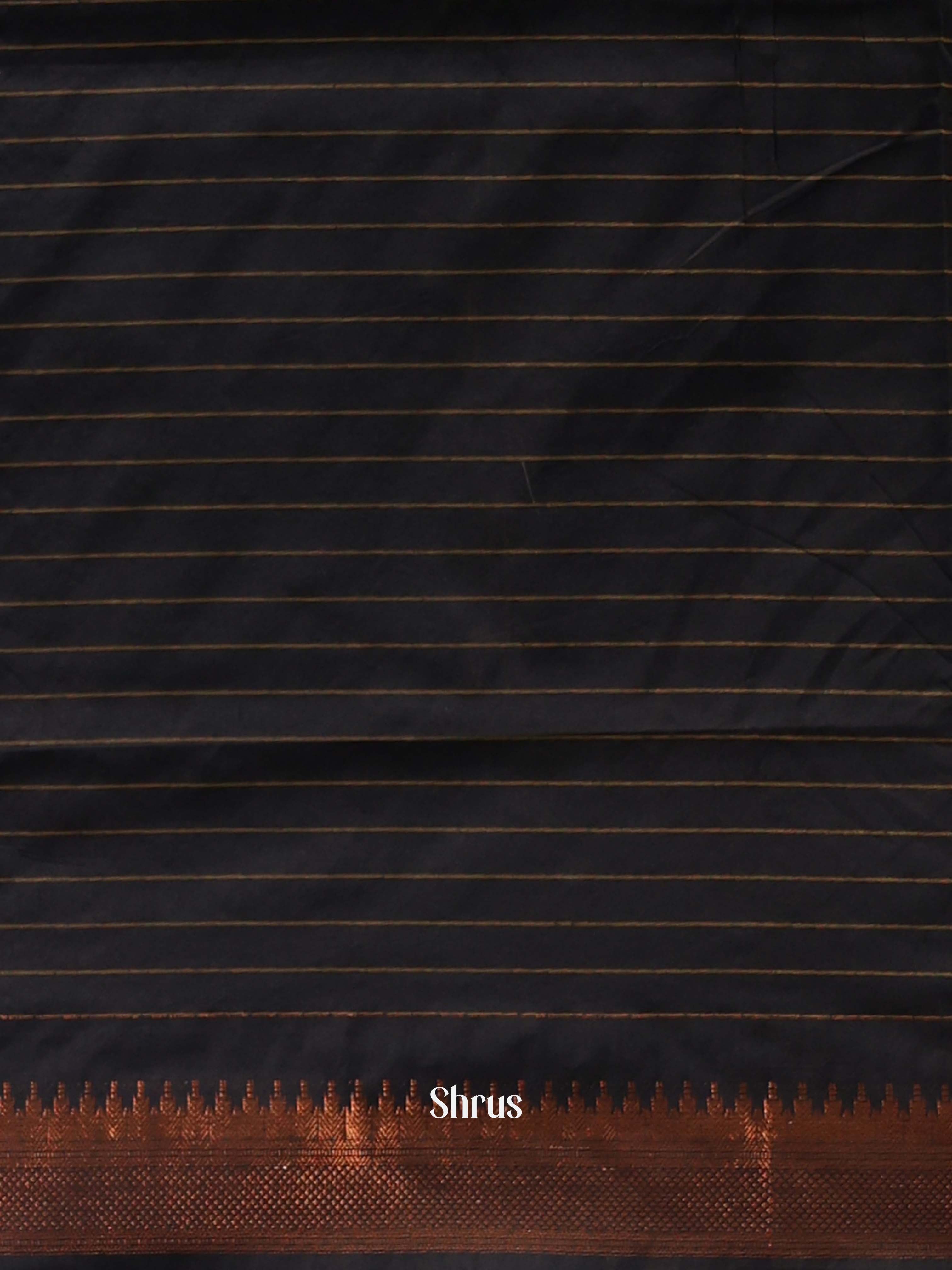 Black- Kalyani Cotton Saree - Shop on Shrus.com