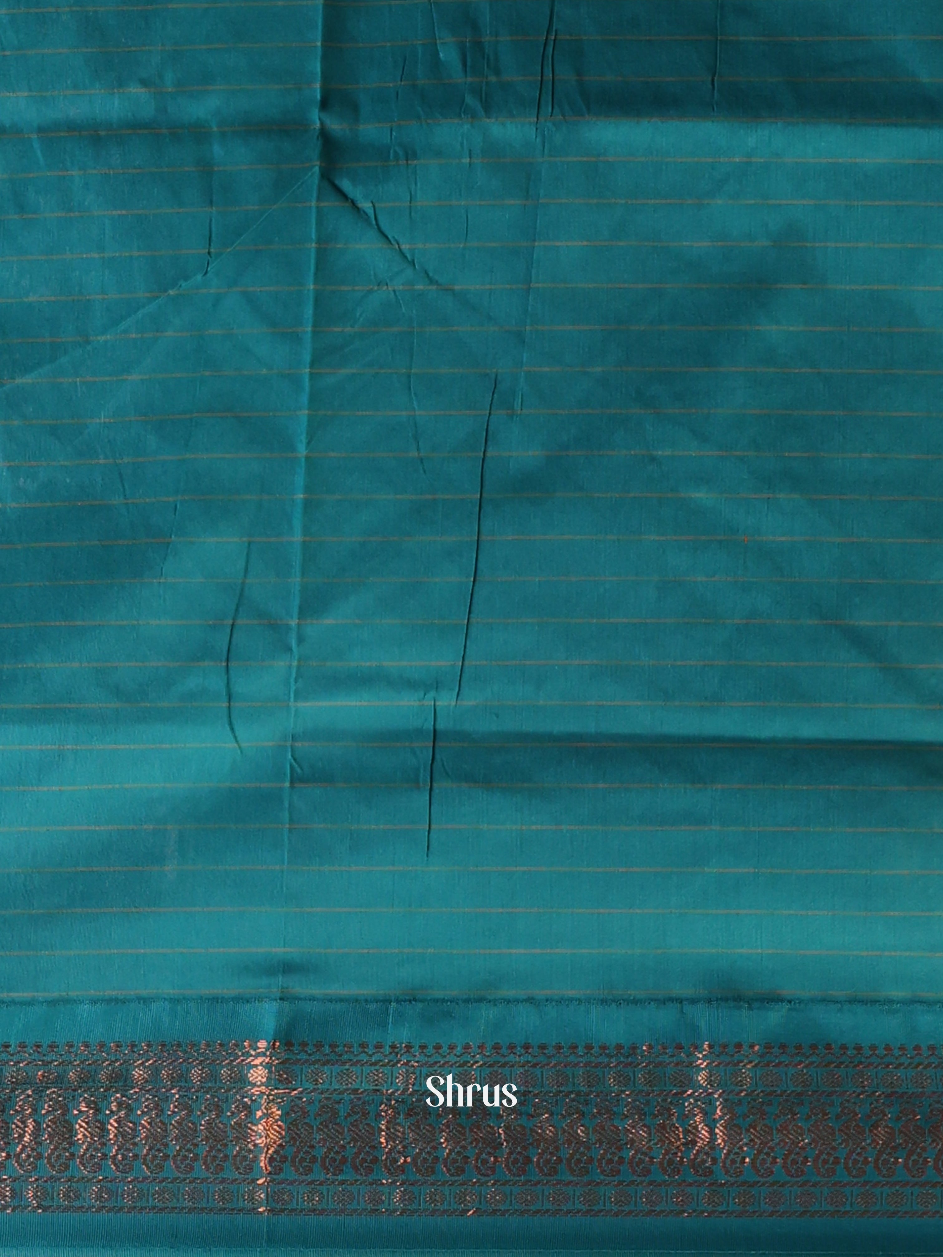 Brick & Green - Kalyani Cotton Saree - Shop on Shrus.com